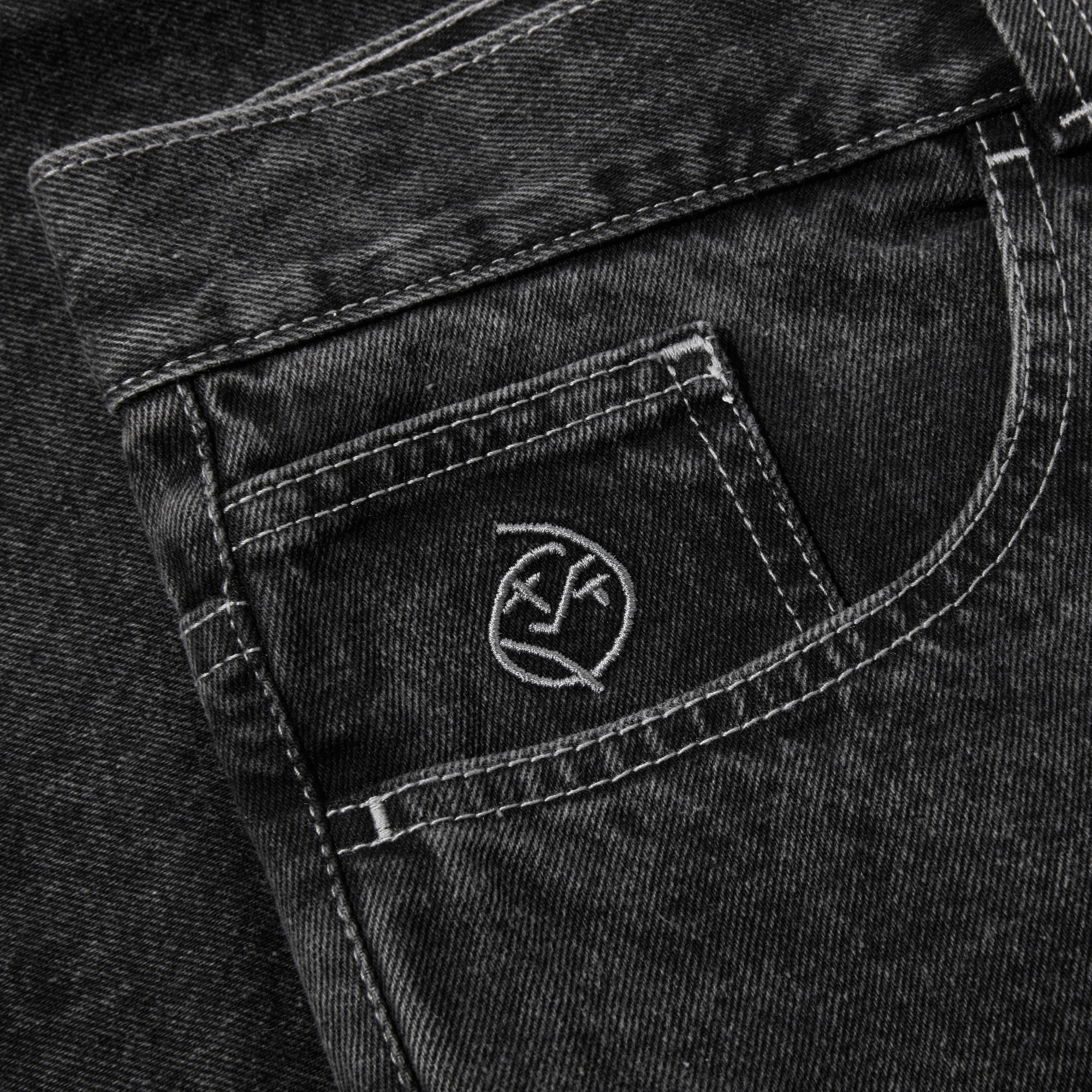Polar Skate Co. Big Boy Short - silver black – Bild 5