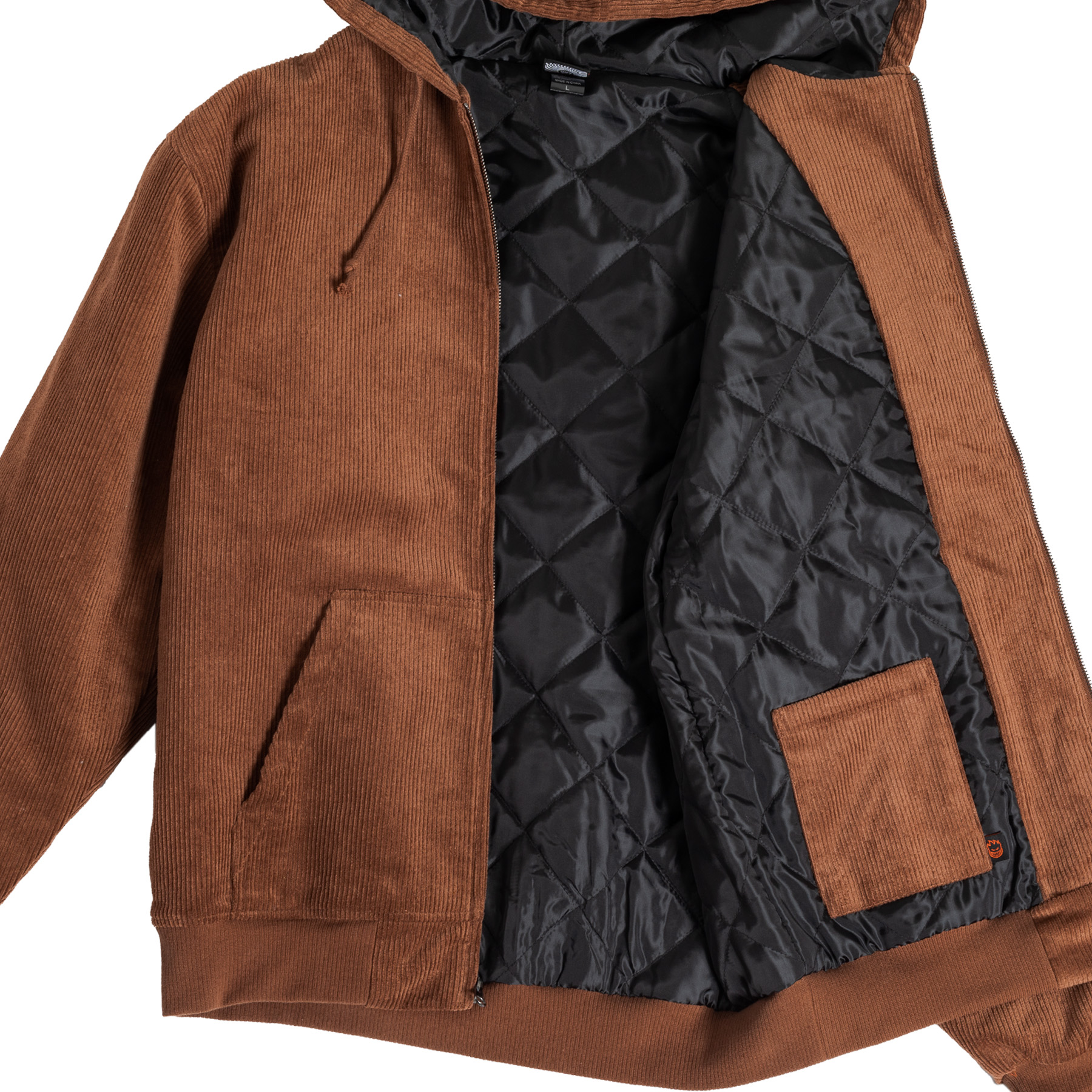 Spitfire Classic 87 Swirl Corduroy Jacket - brown – Bild 4
