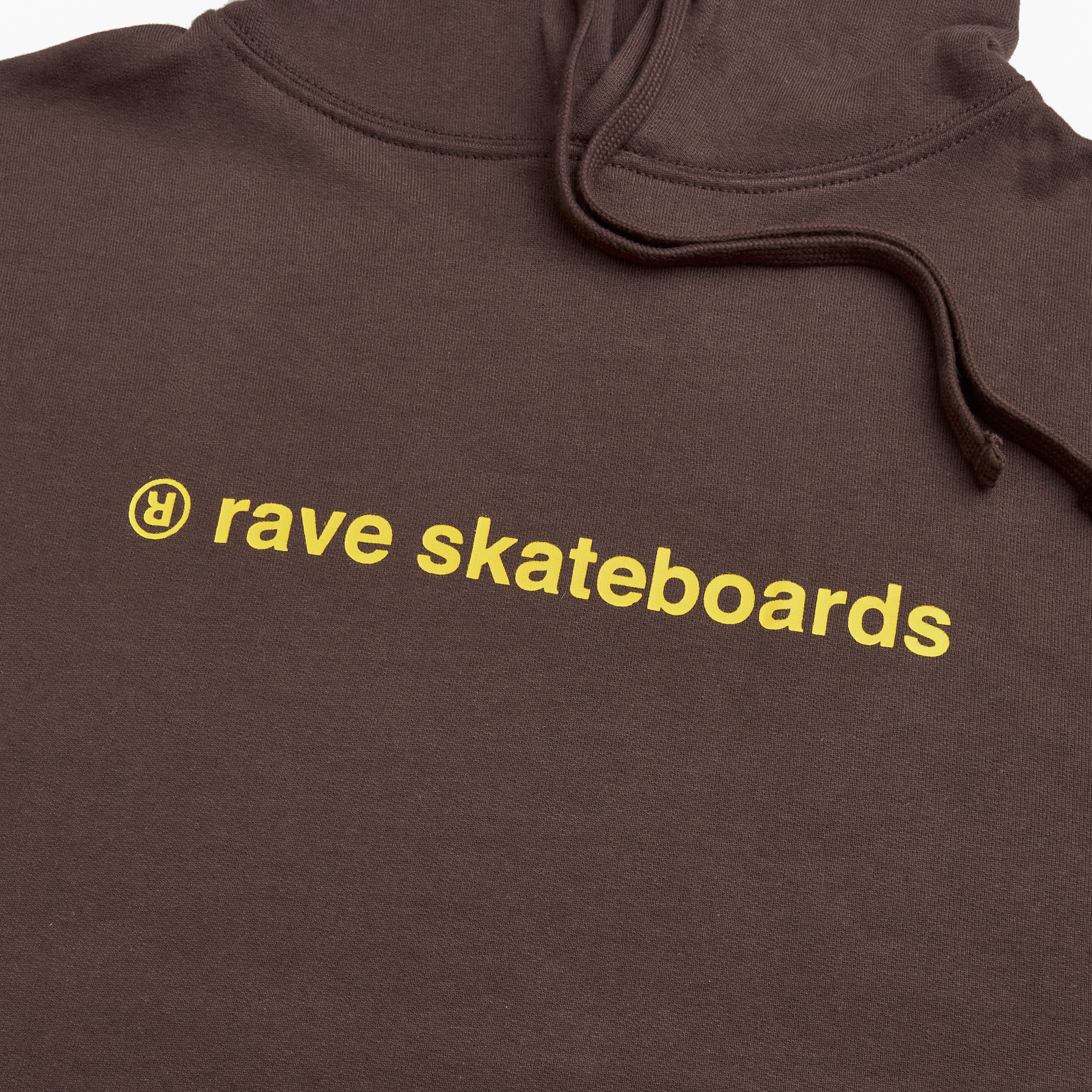 Rave Skateboards Core Logo Hoodie - dark brown – Bild 4