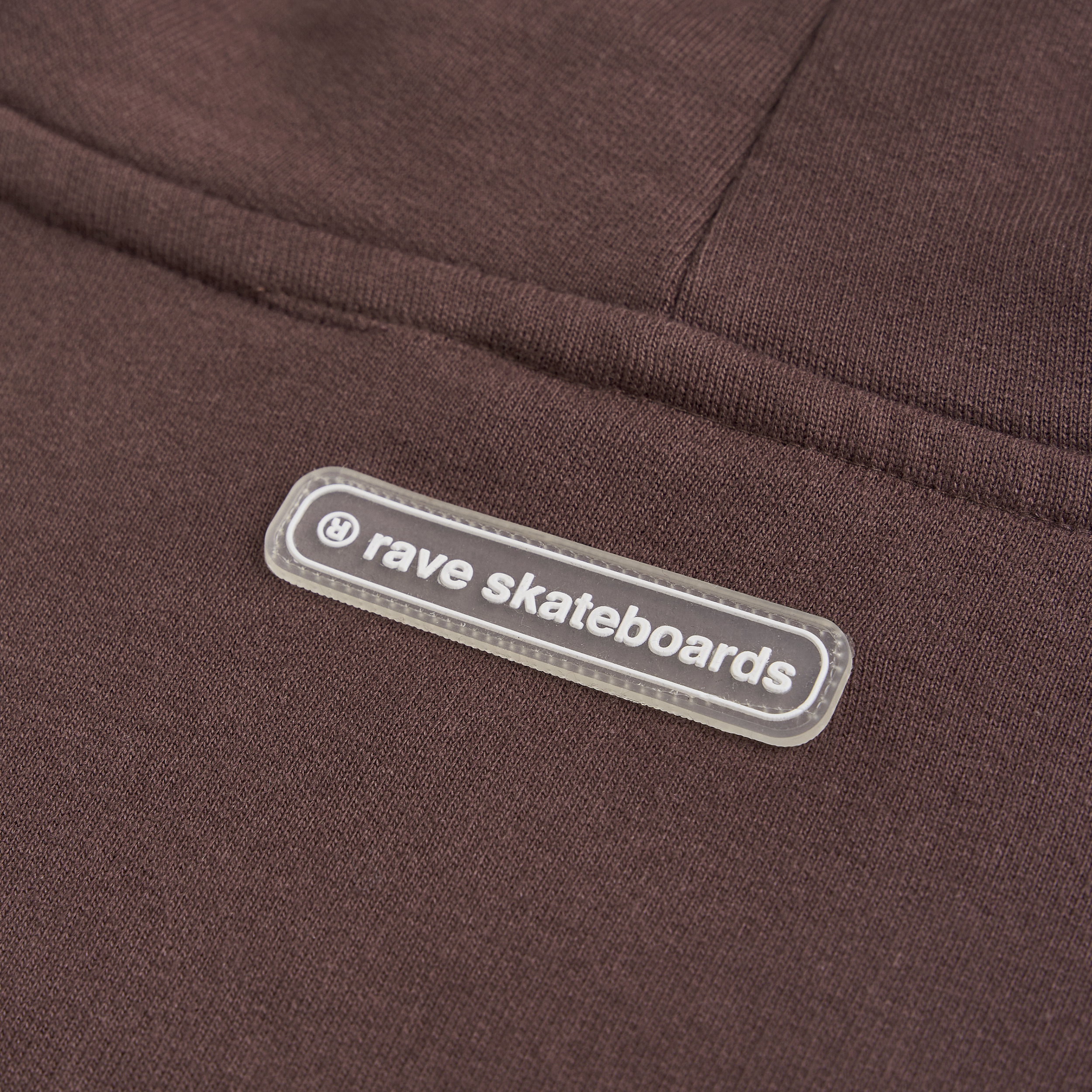 Rave Skateboards Core Logo Hoodie - dark brown – Bild 5
