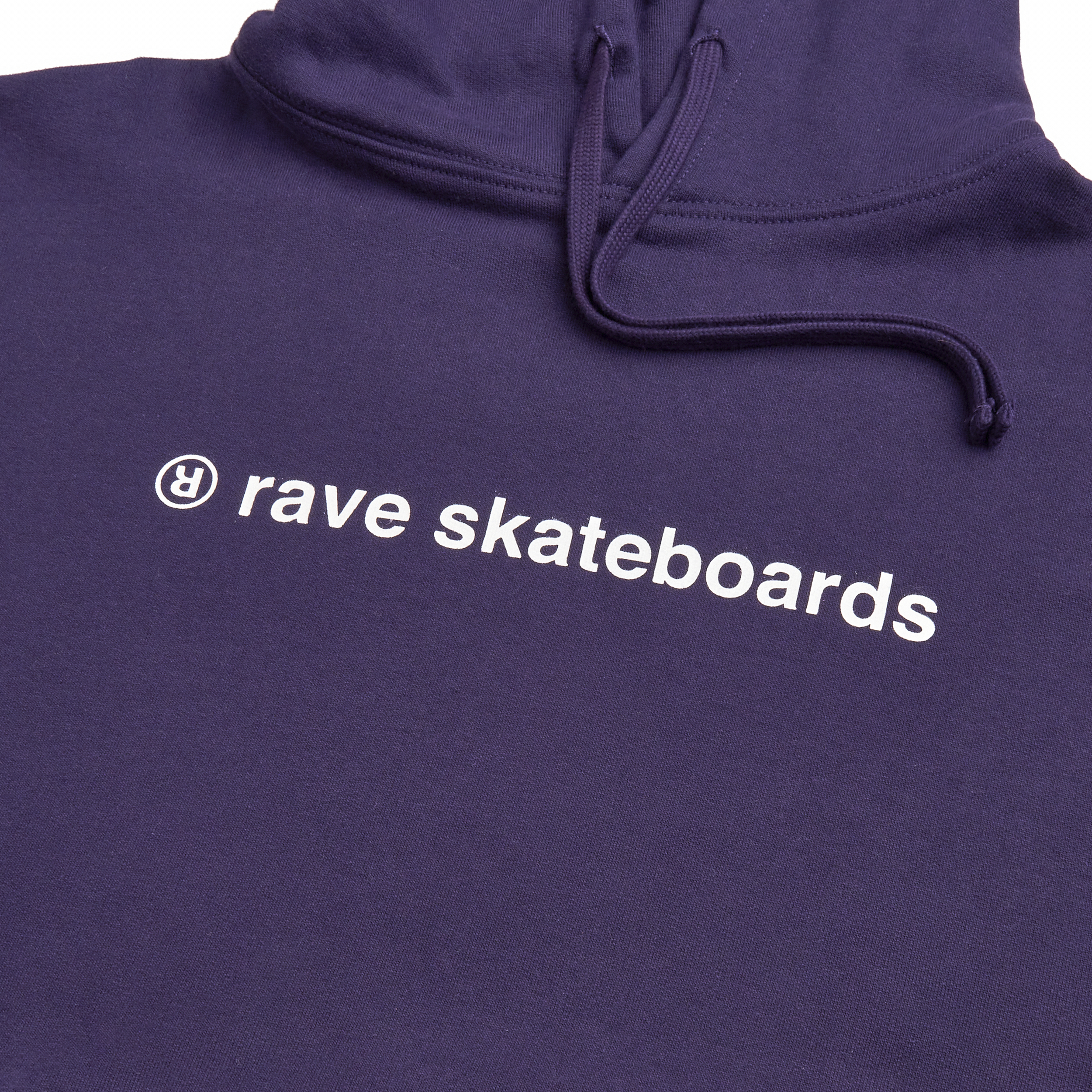 Rave Skateboards Core Logo Hoodie - dark purple – Bild 4
