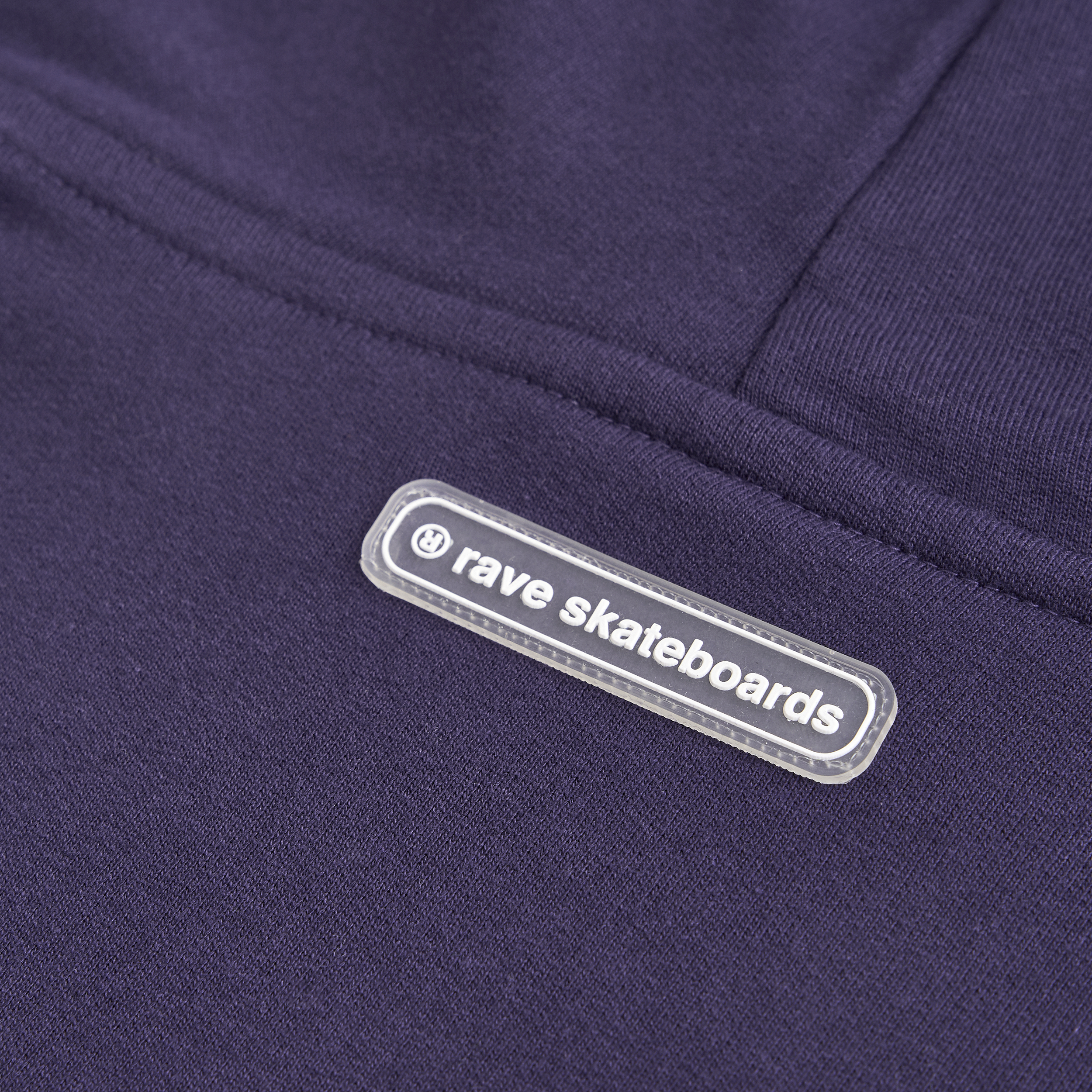 Rave Skateboards Core Logo Hoodie - dark purple – Bild 5