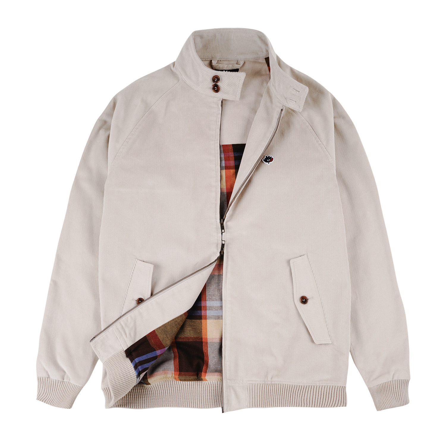 Magenta Skateboards Harrington Corduroy Jacket - cement – Bild 4