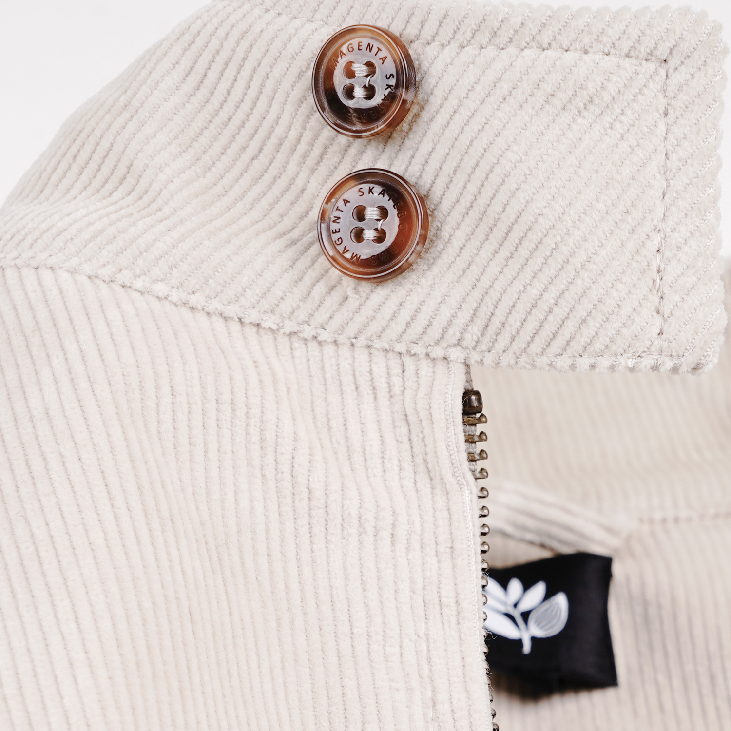 Magenta Skateboards Harrington Corduroy Jacket - cement – Bild 6