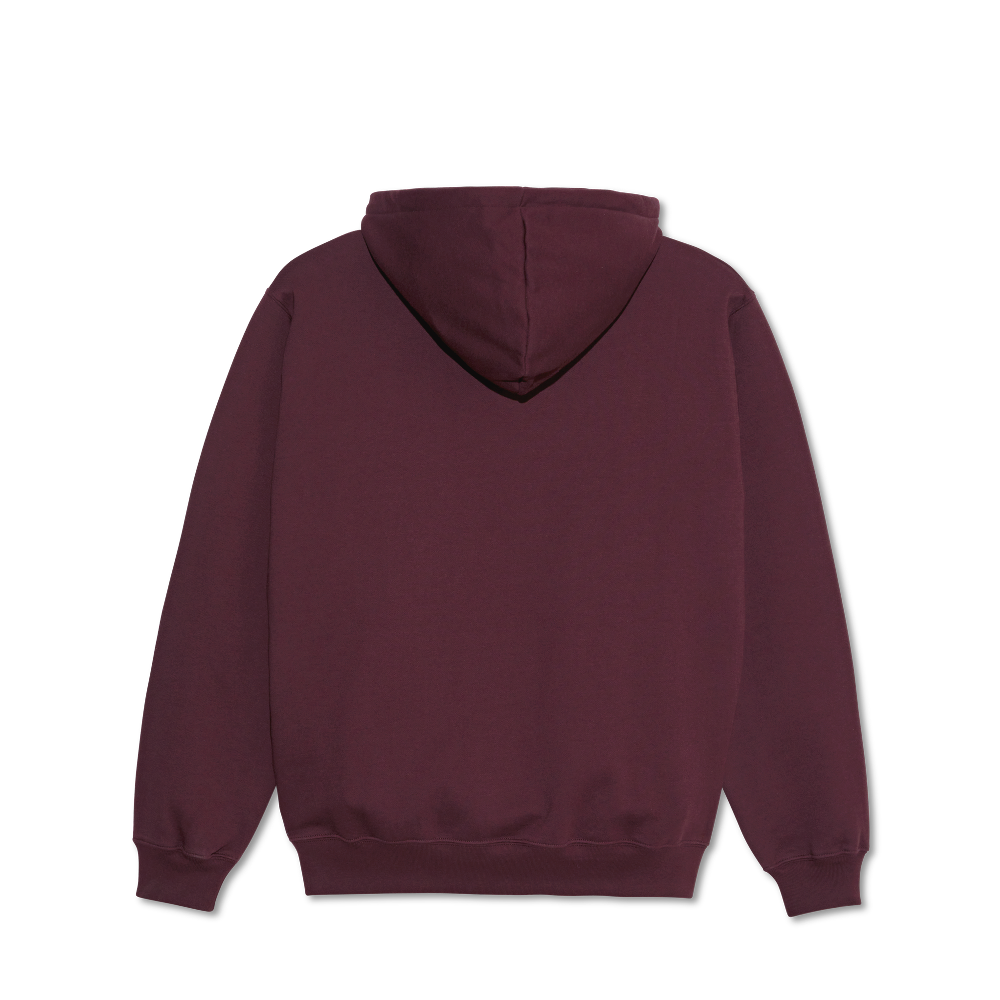 Polar Skate Co. Dave Hoodie Stretch Logo - dark wine – Bild 3