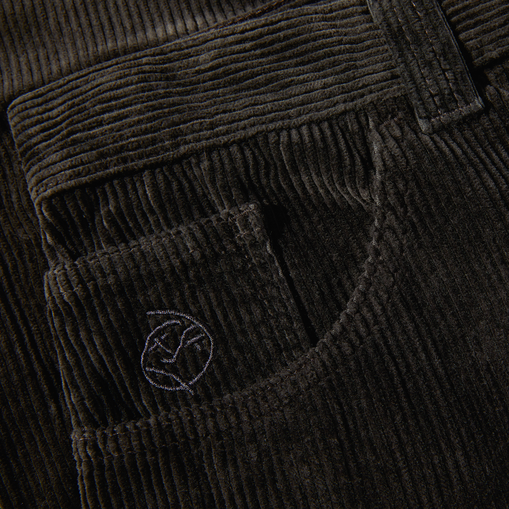 Polar Skate Co. Big Boy Jeans Cord - dirty black – Bild 4