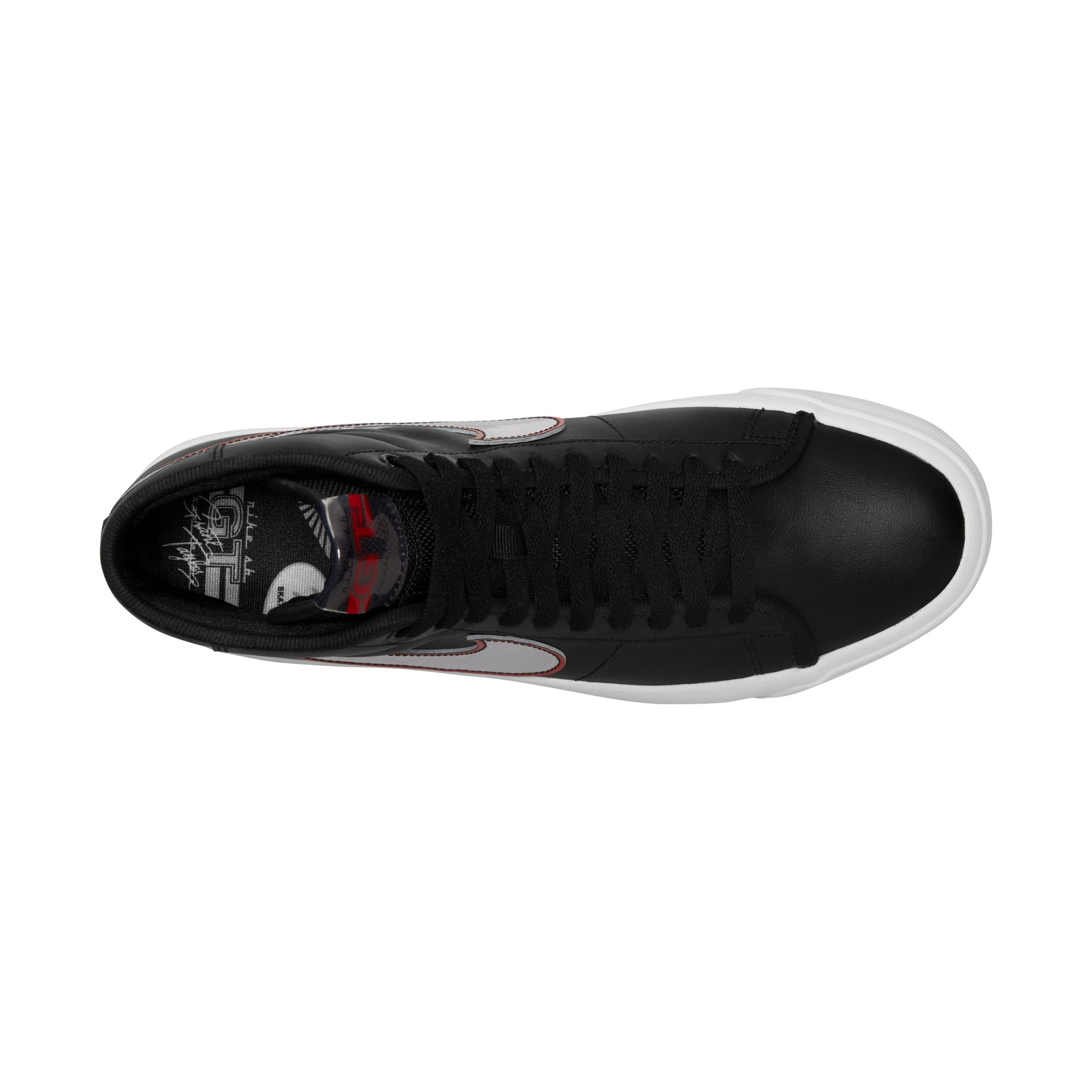 Nike SB Zoom Blazer Mid Pro GT - black/ metallic silver – Bild 11