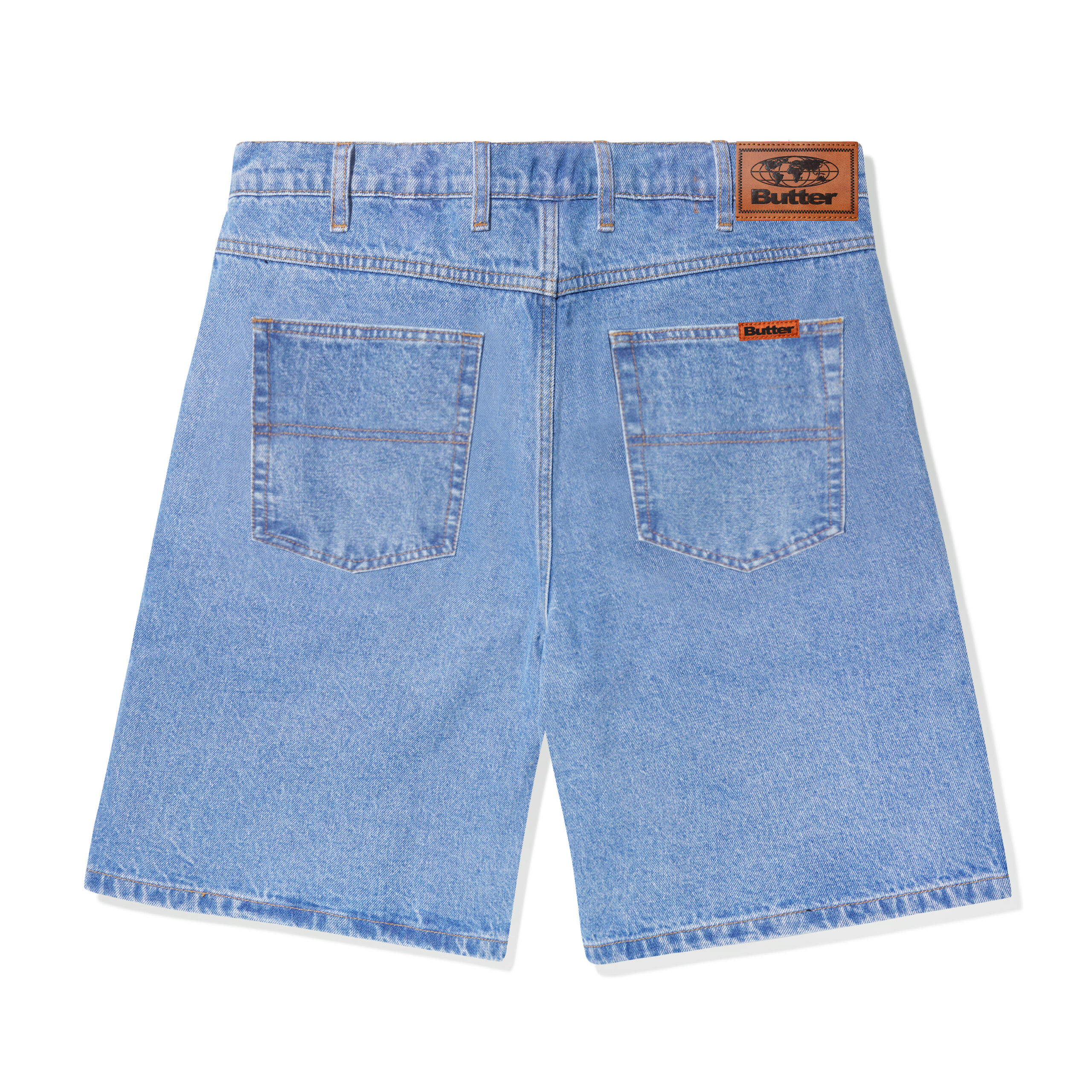 Buttergoods Baggy Denim Shorts- washed indigo – Bild 3