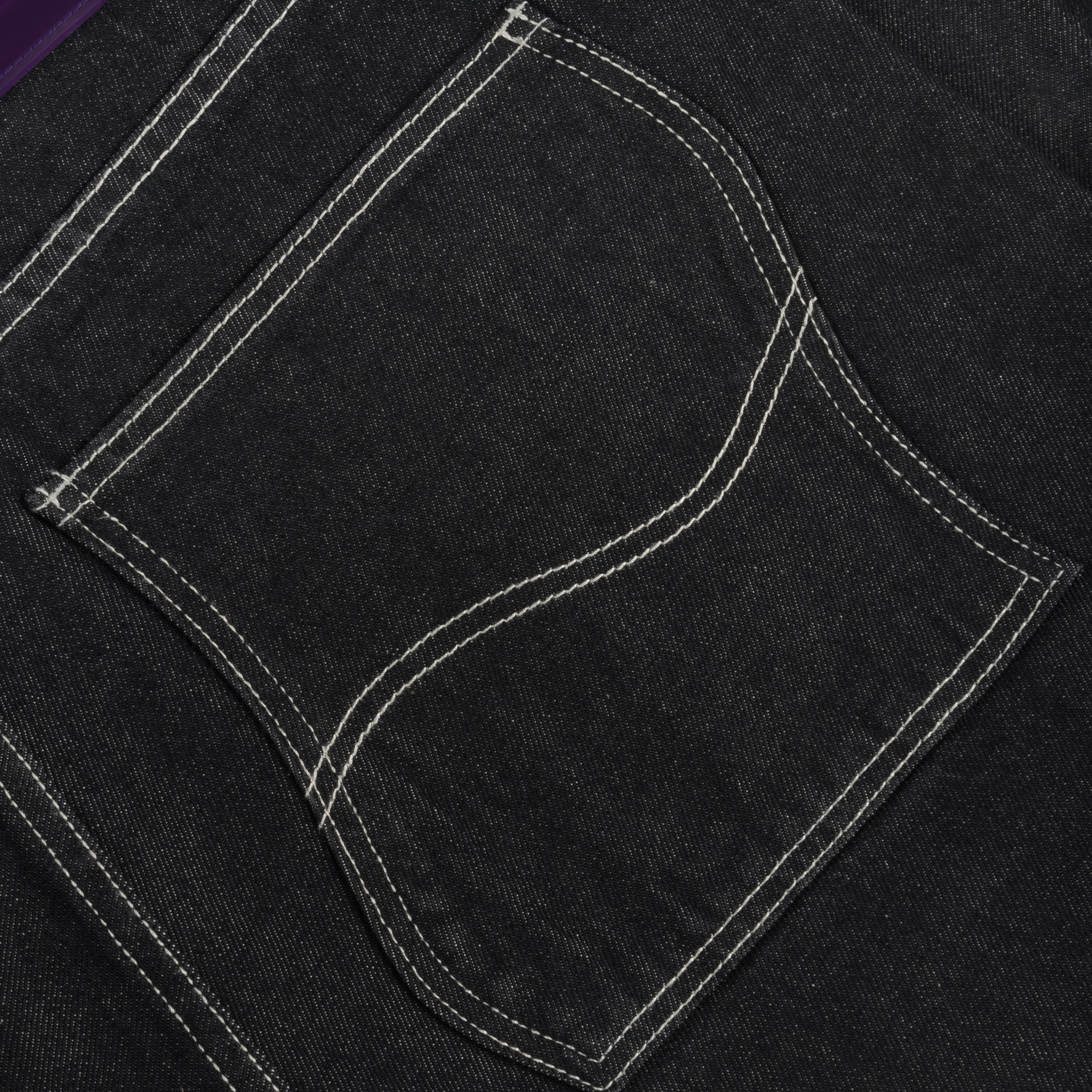 Dime Classic Baggy Denim Pants - black washed – Bild 5