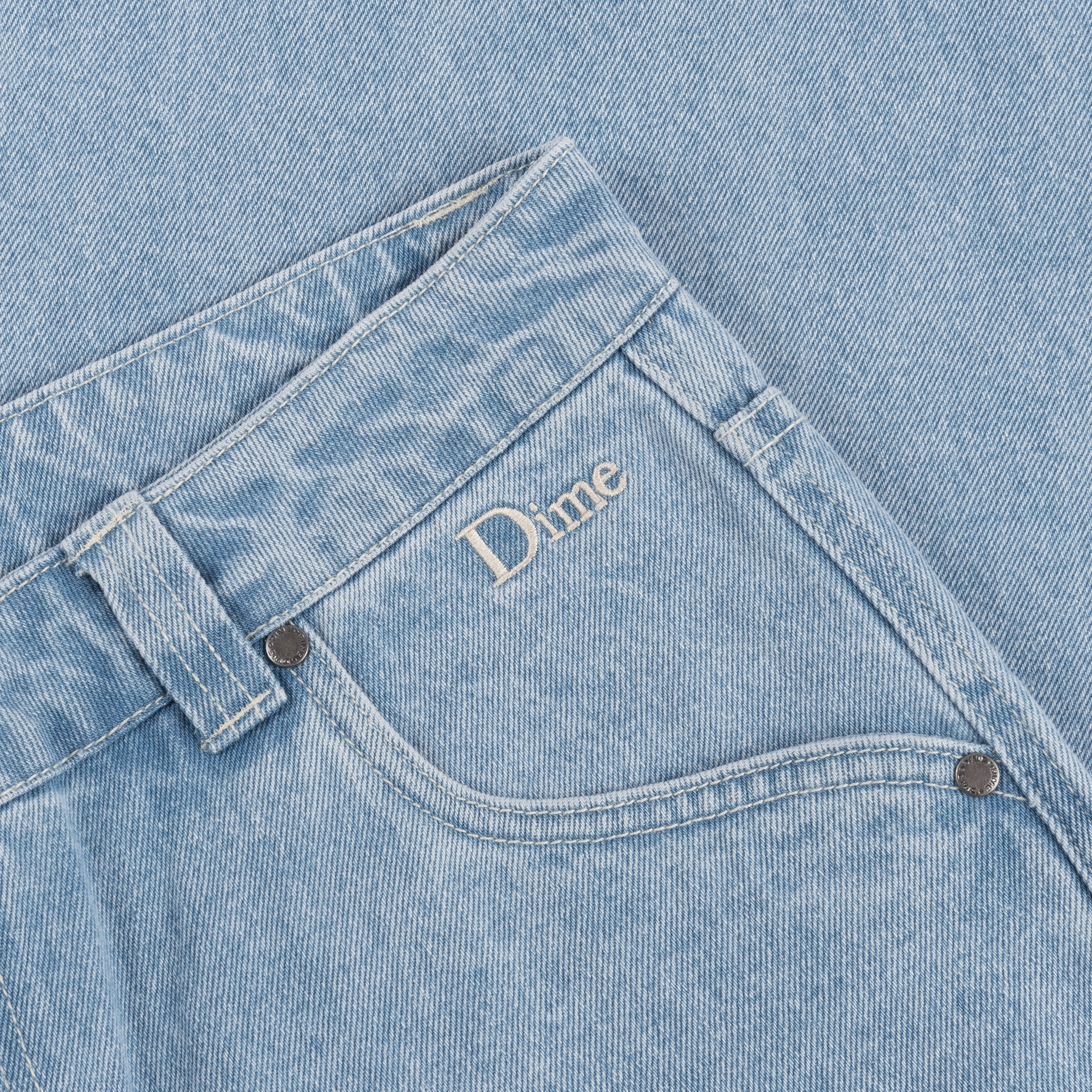 Dime Classic Baggy Denim Pants - vintage blue – Bild 3