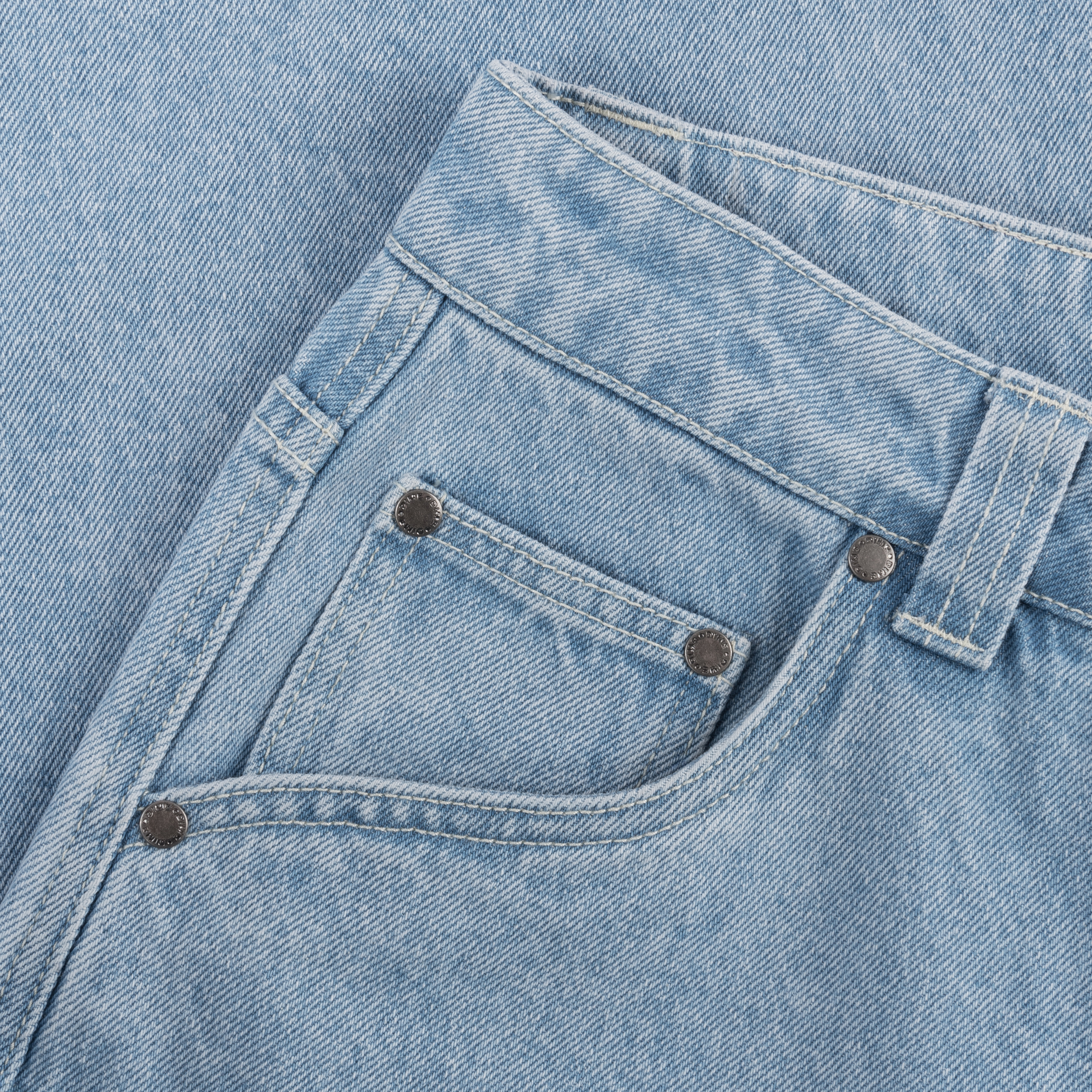 Dime Classic Baggy Denim Pants - vintage blue – Bild 4