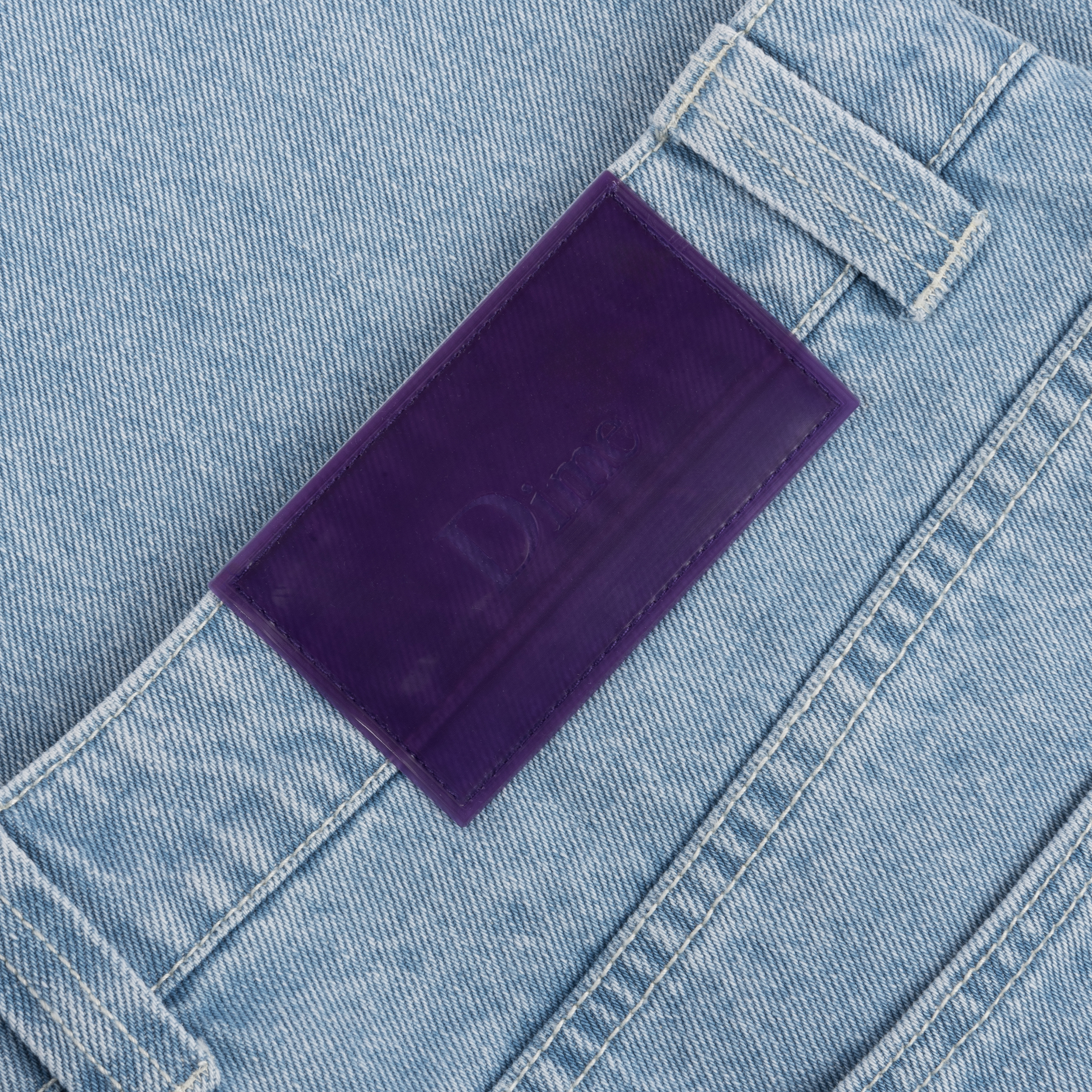 Dime Classic Baggy Denim Pants - vintage blue – Bild 6