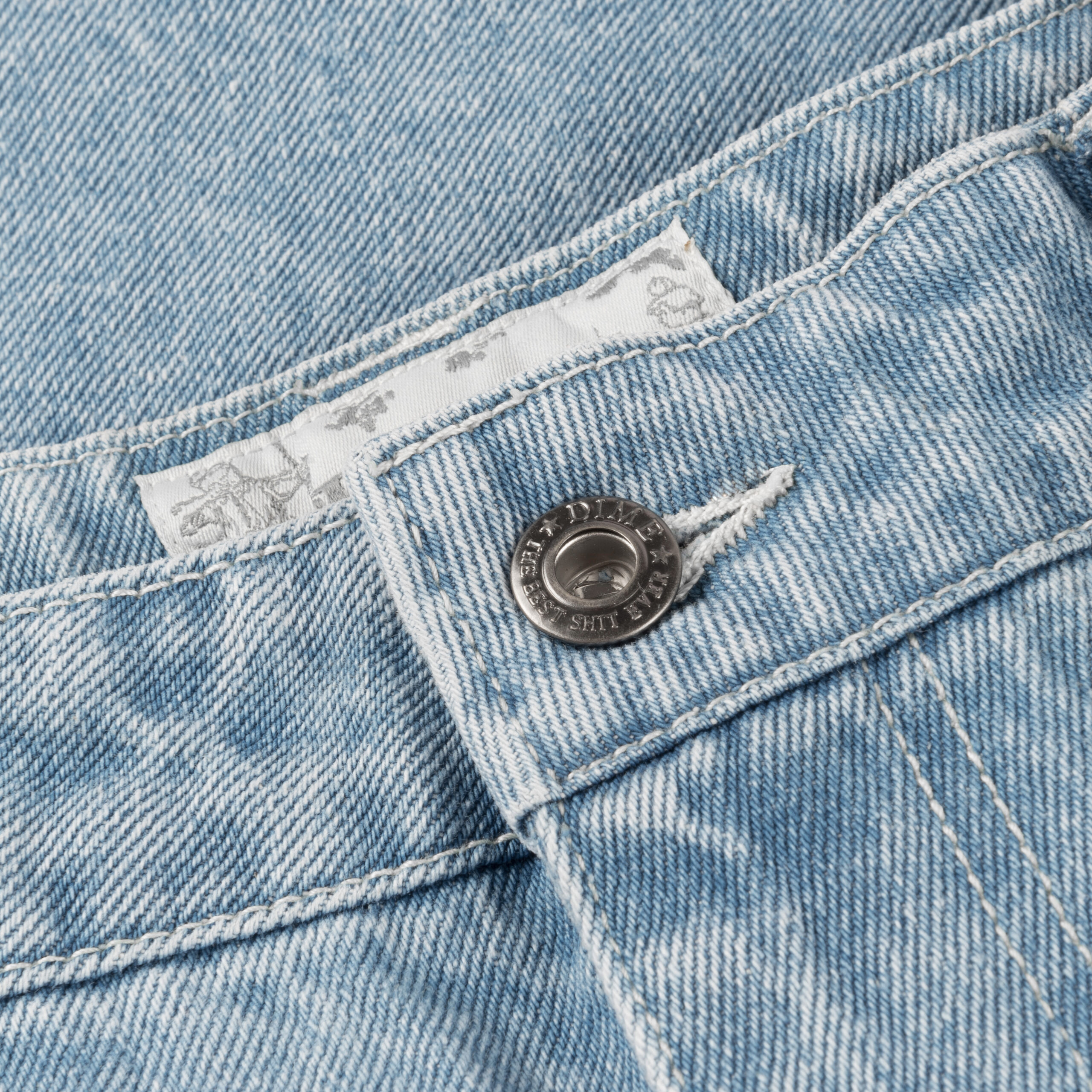 Dime Classic Baggy Denim Pants - vintage blue – Bild 7