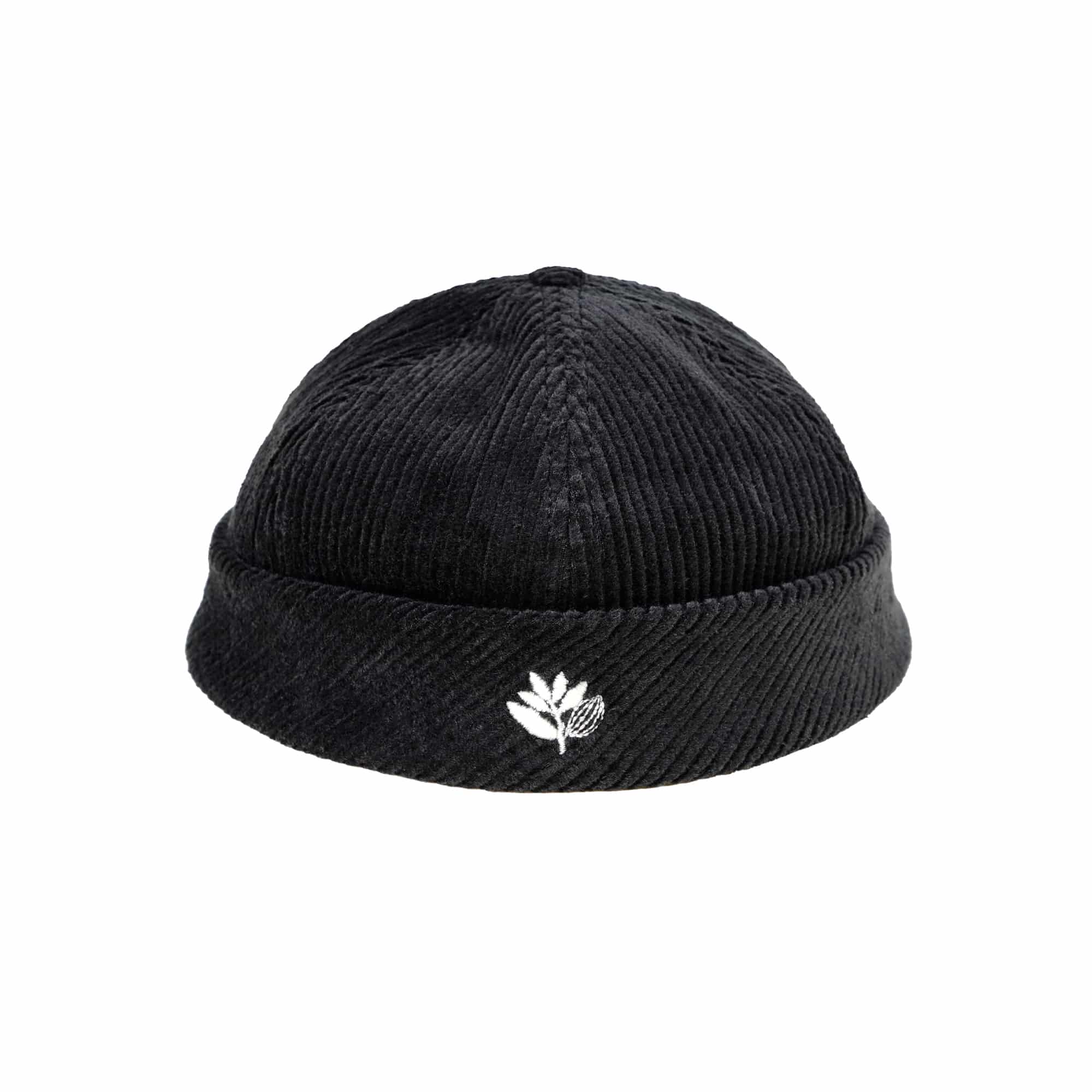 Magenta Skateboards Cord Sailor Beanie - black
