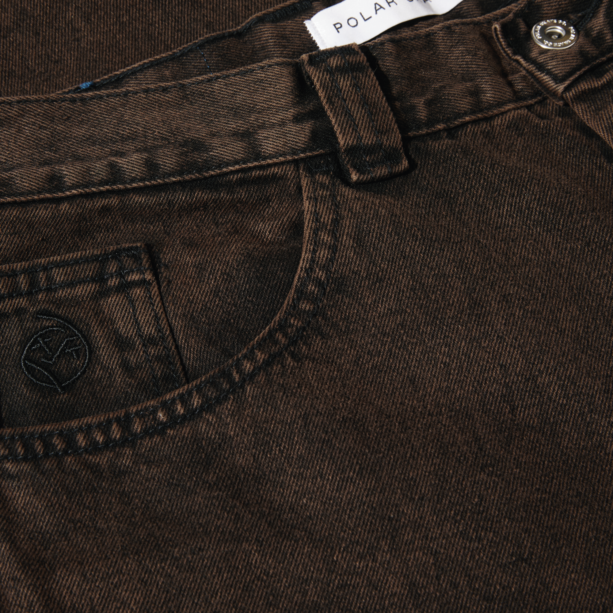Polar Skate Co. Big Boy Jeans - brown black – Bild 5