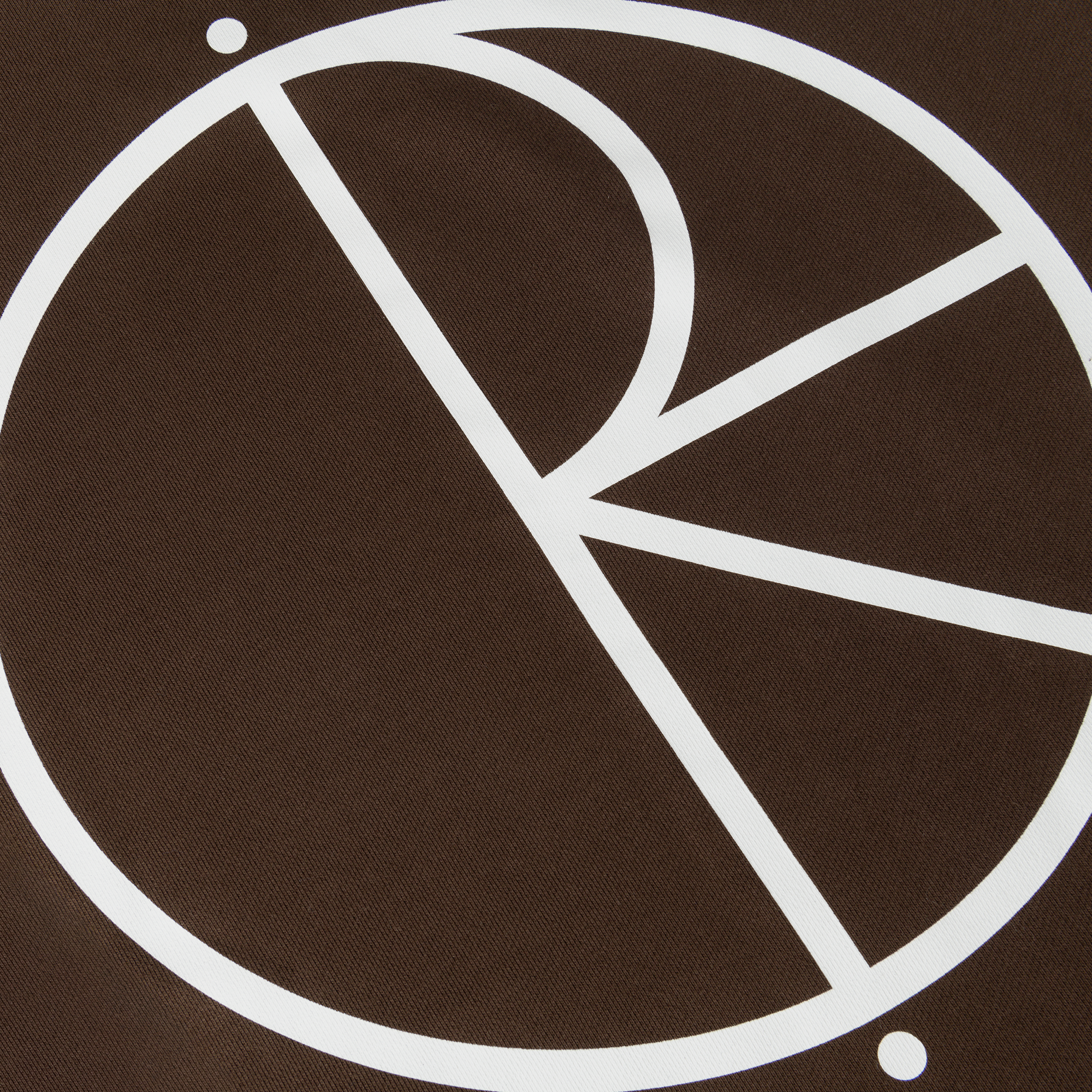 Polar Skate Co. Dave Hoodie Stroke Logo - chocolate – Bild 5