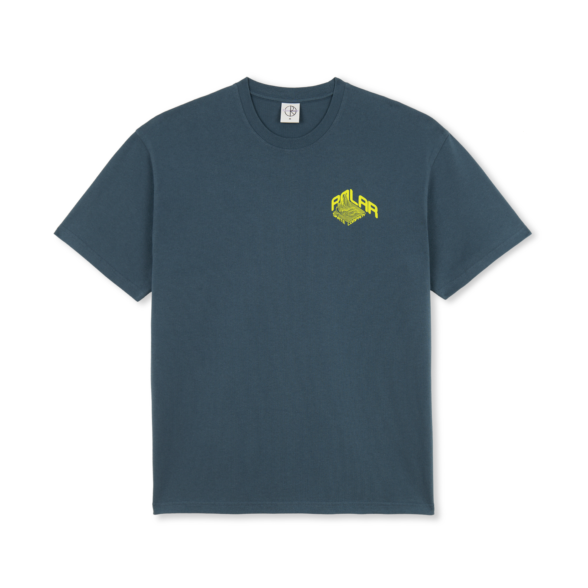 Polar Skate Co. Graph Tee - grey blue
