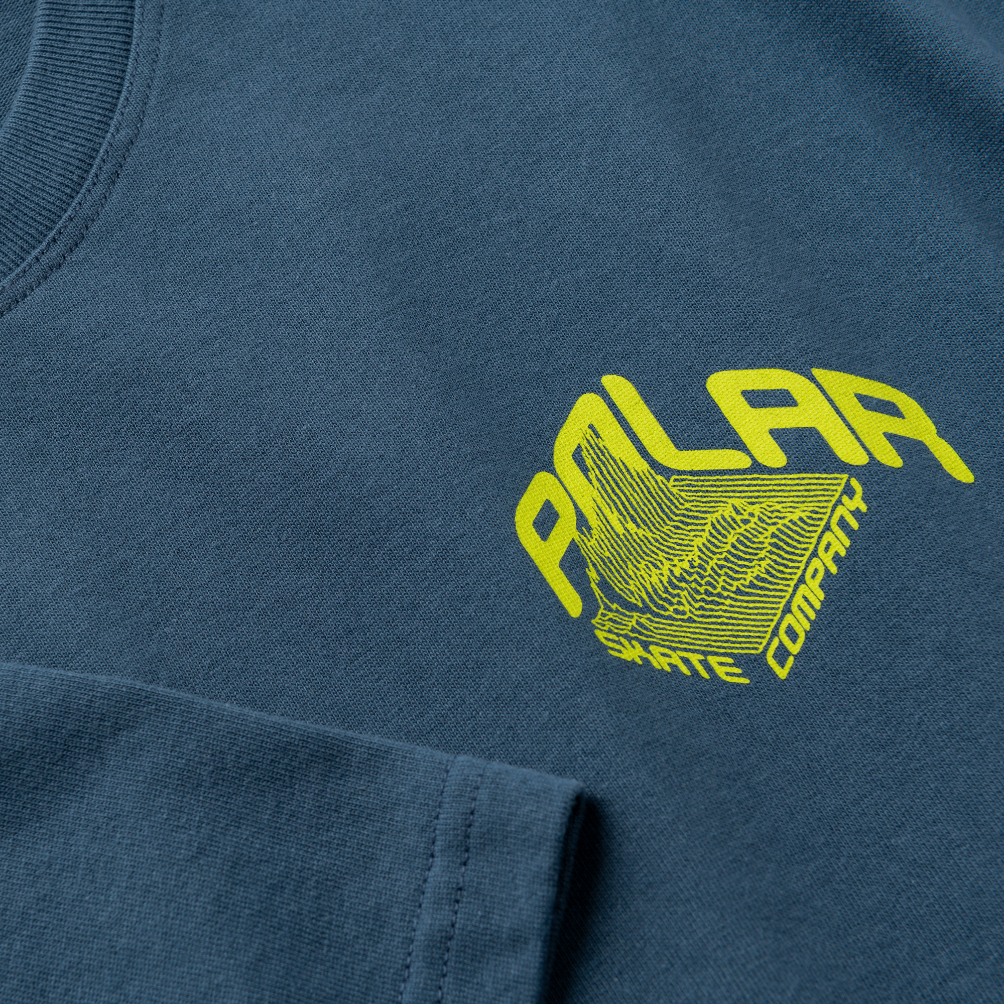 Polar Skate Co. Graph Tee - grey blue – Bild 4