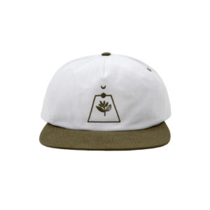 Magenta Skateboards Odyssey Snapback Hat - white