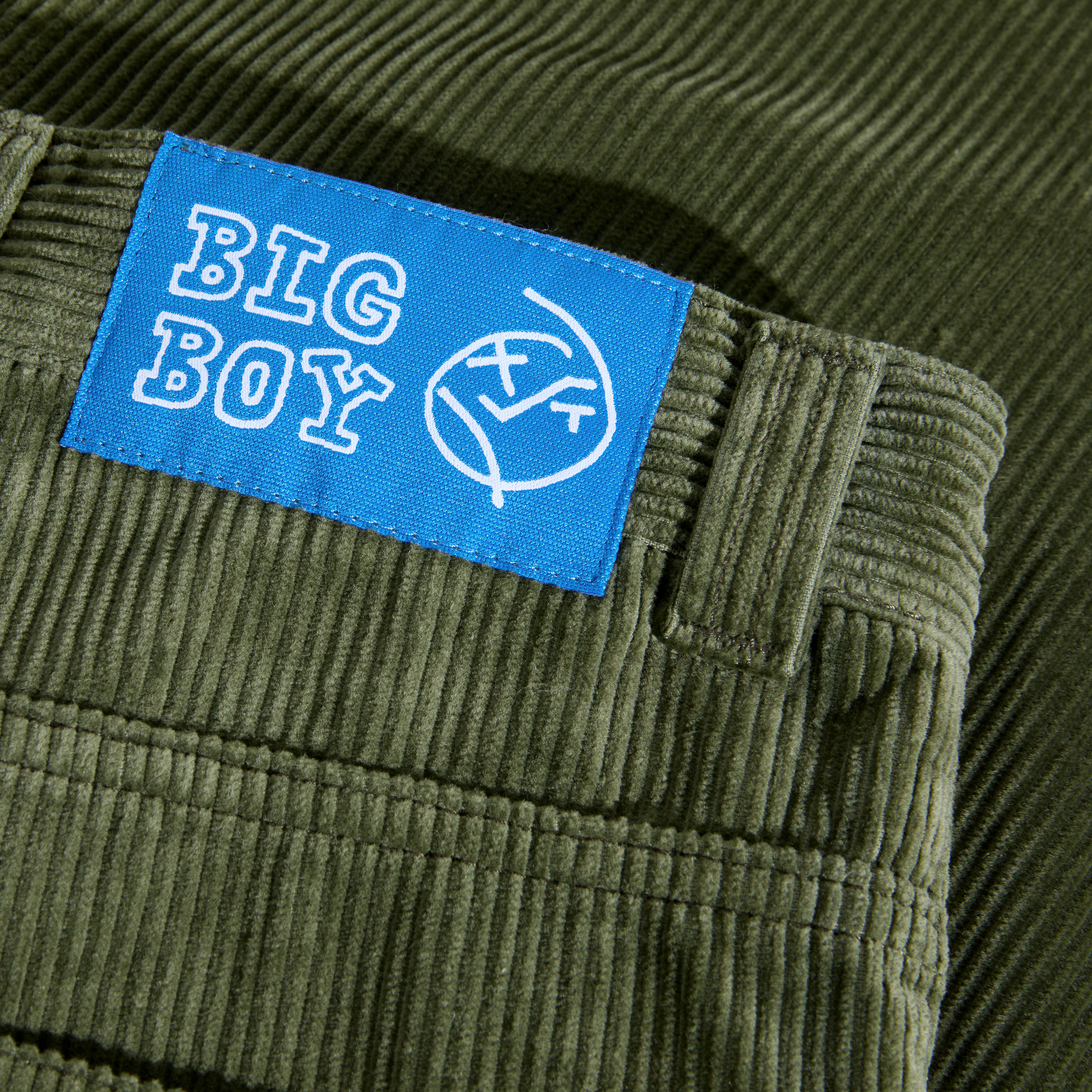 Polar Skate Co. Big Boy Pants Cord - uniform green – Bild 4