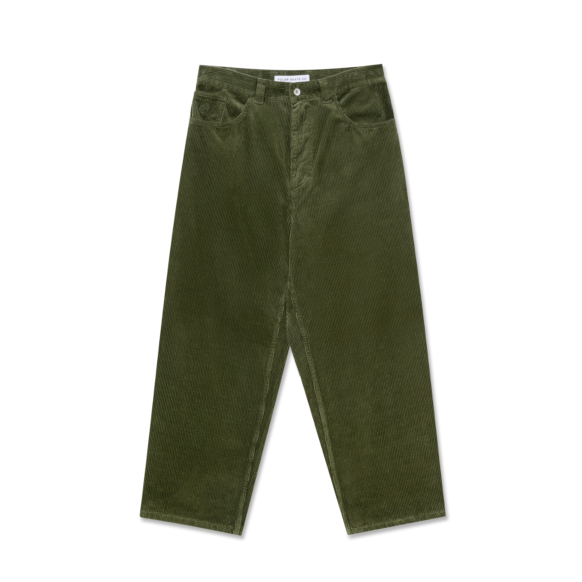 Polar Skate Co. Big Boy Pants Cord - uniform green – Bild 6