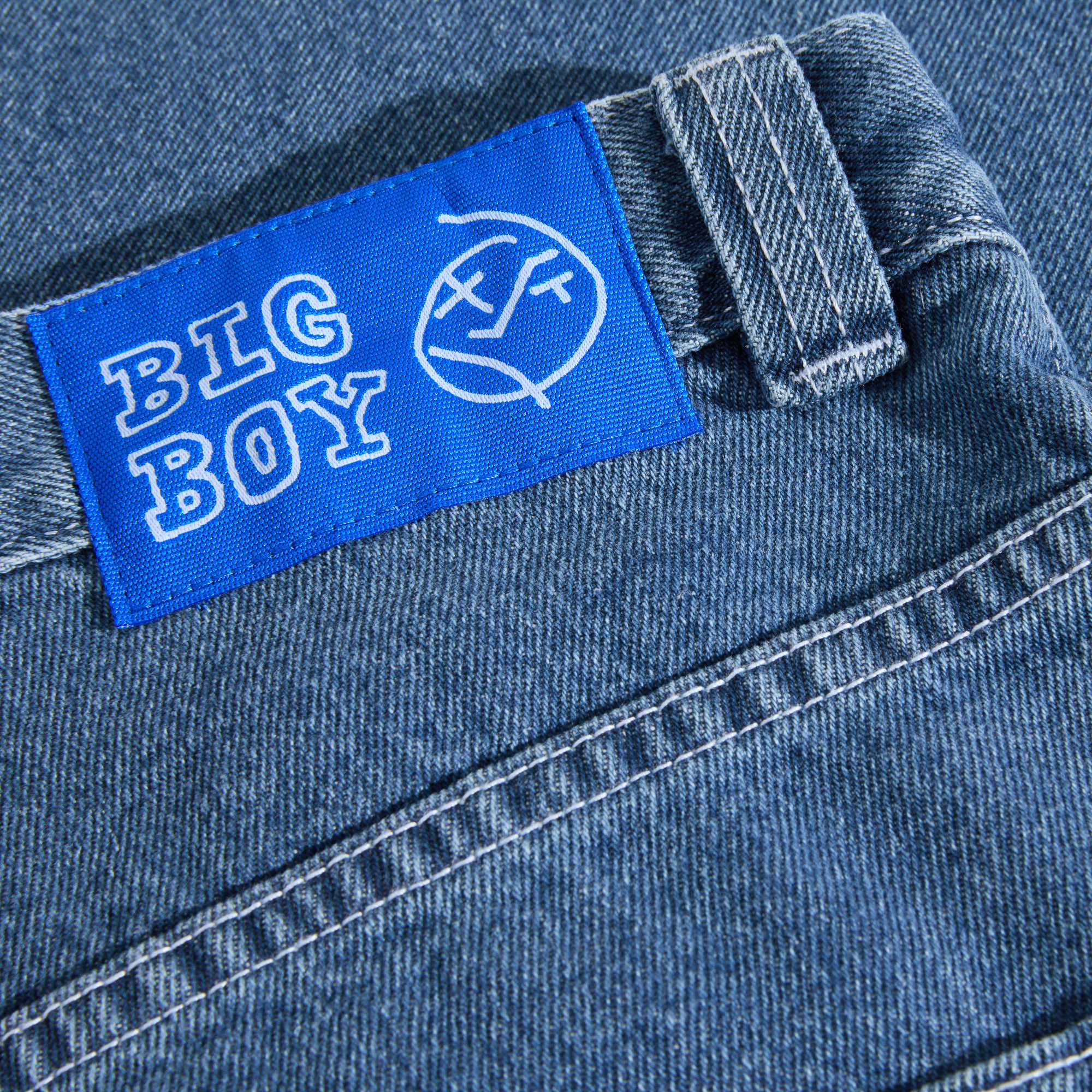 Polar Skate Co. Big Boy Work Pants - blue wash – Bild 6