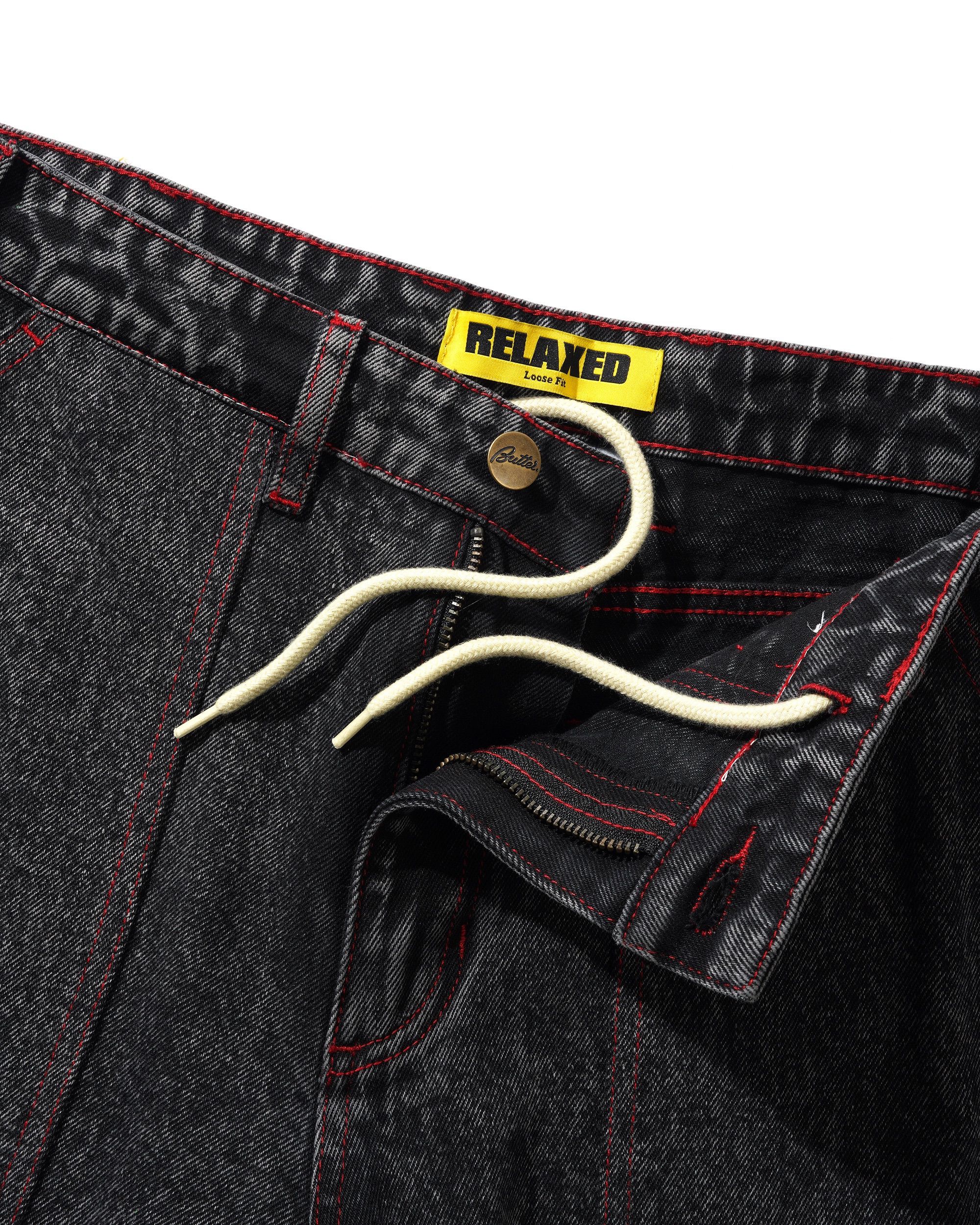Buttergoods Breakdown Relaxed Denim - acid wash black – Bild 4