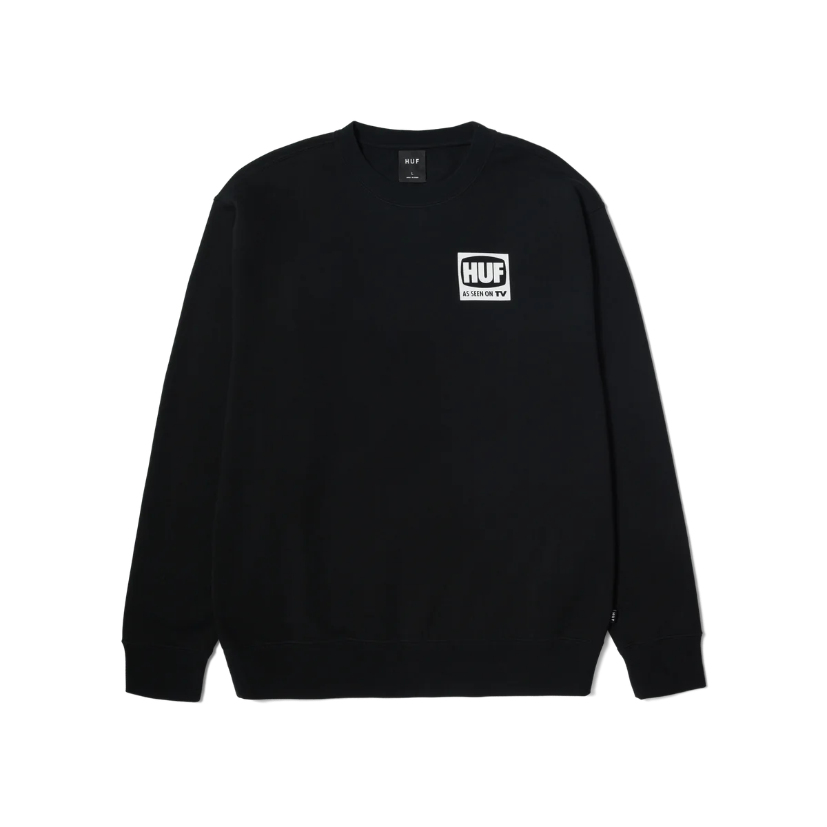 HUF As Seen On TV Crewneck - black – Bild 3