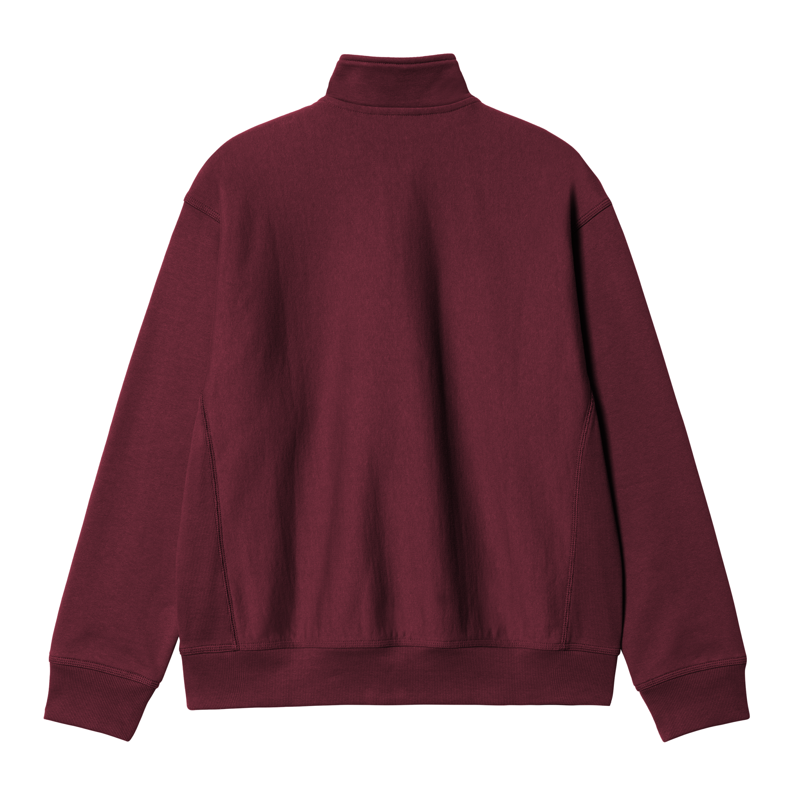 Carhartt WIP Half Zip Amercan Script - malbec – Bild 3