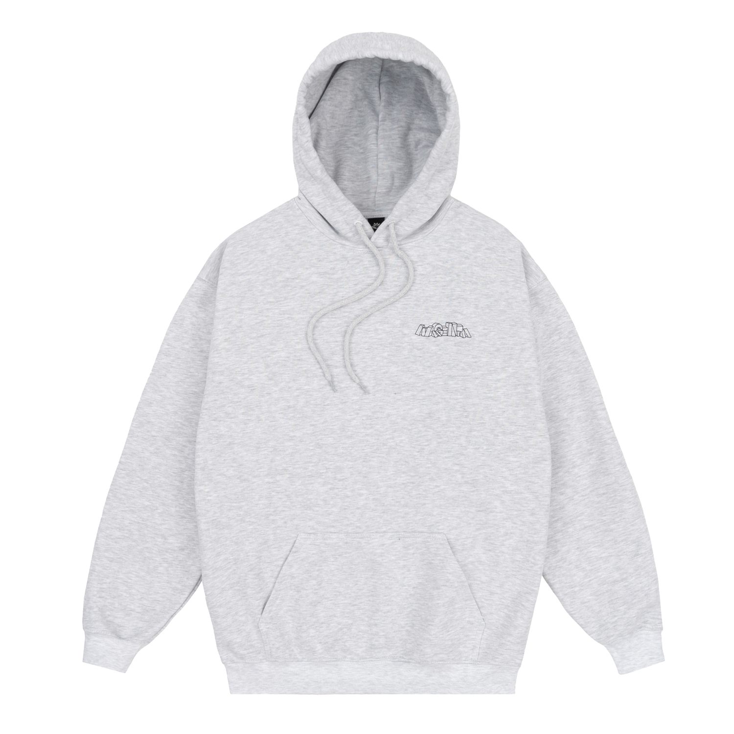 Magenta Skateboards Brutalista Hoodie - ash – Bild 3
