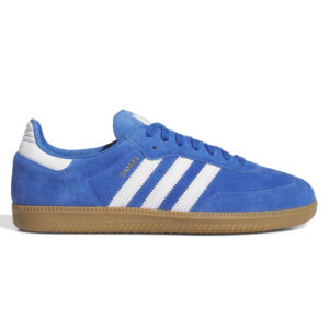 Adidas Skateboarding Samba ADV - blue bird / cloud white / gold metallic