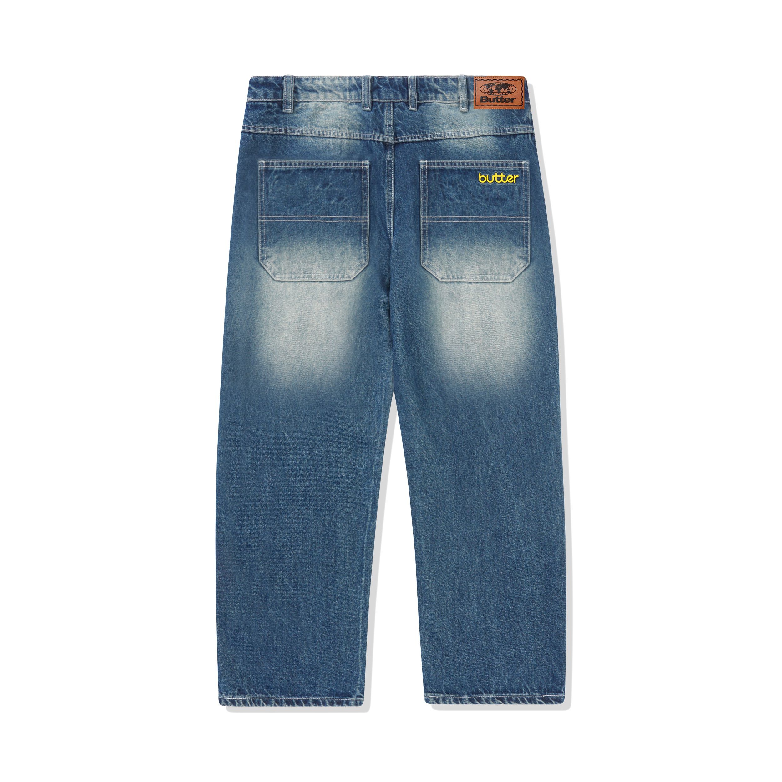 Buttergoods Alpine Denim Pant - distressed faded blue – Bild 3
