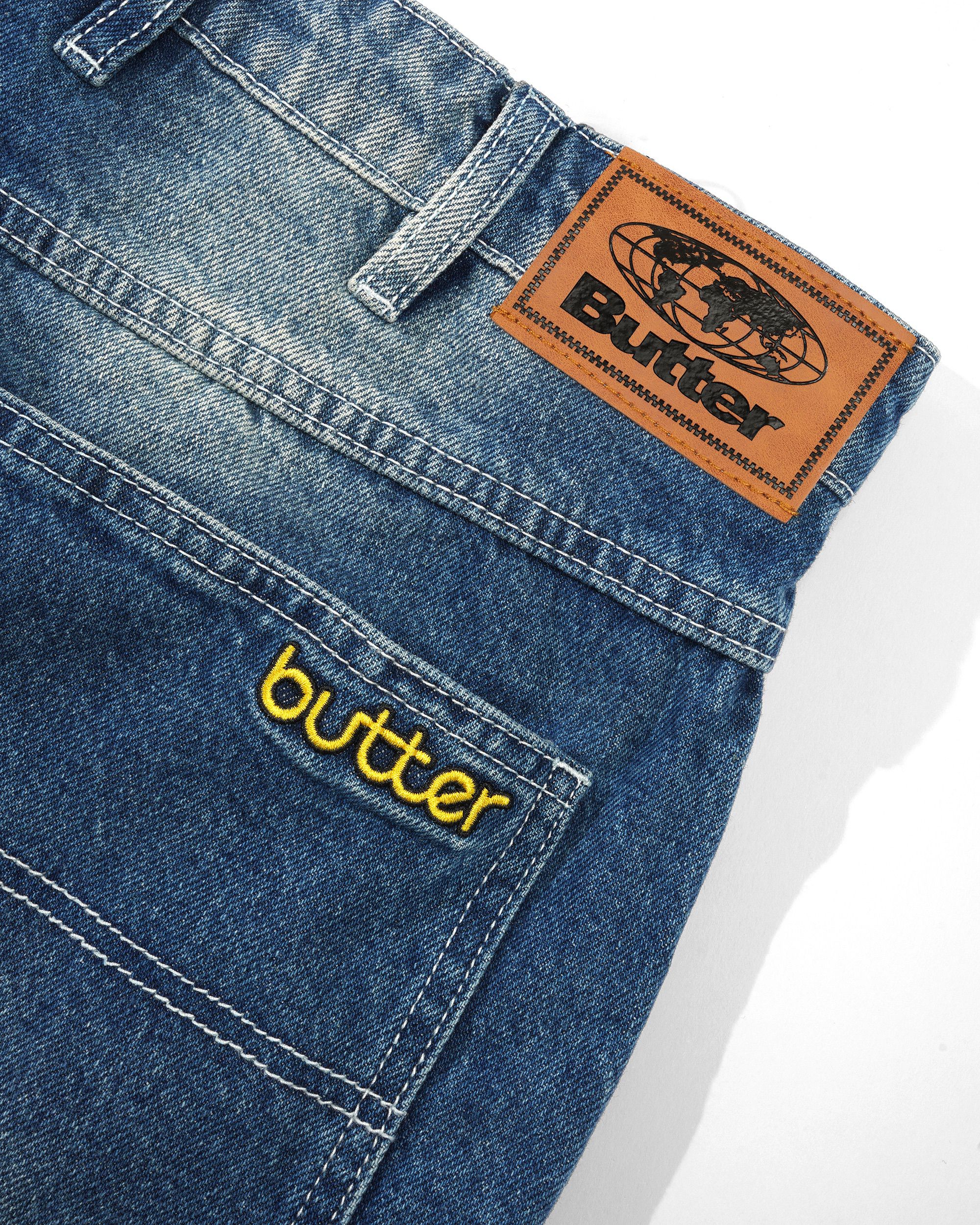 Buttergoods Alpine Denim Pant - distressed faded blue – Bild 4