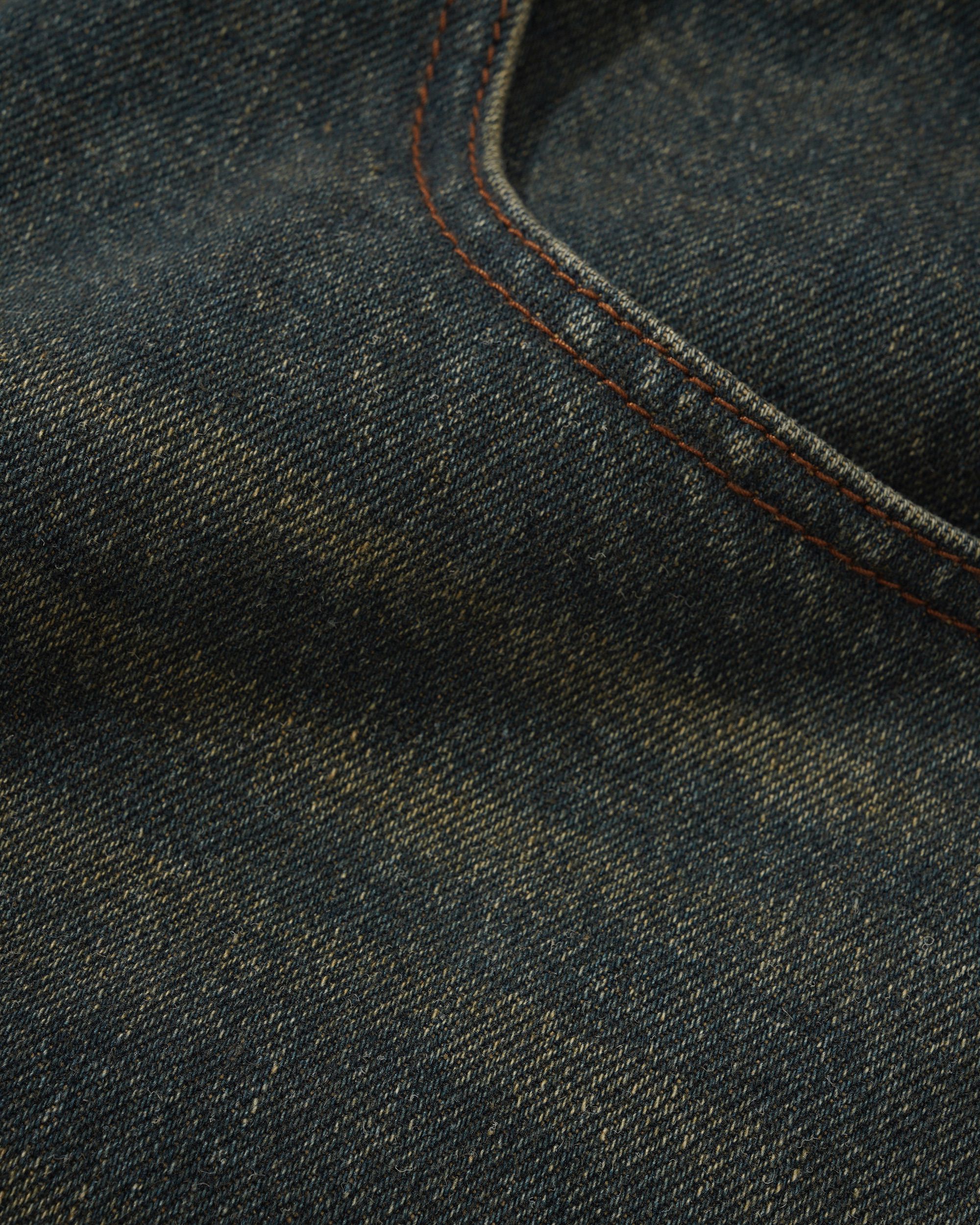 Buttergoods Warped Denim Short - dirty wash indigo – Bild 5