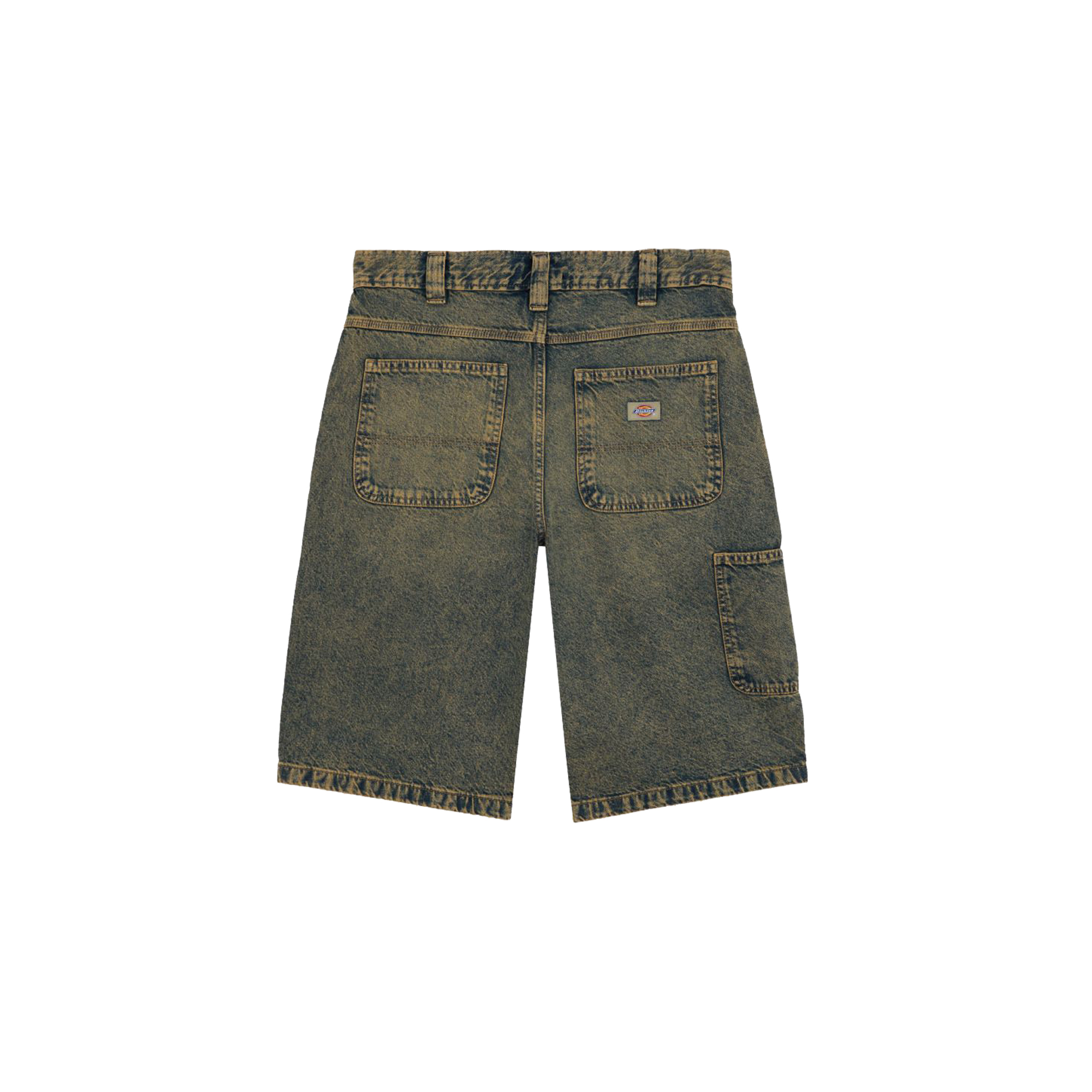 Dickies Madison Denim Short - dirty yellow fade – Bild 3