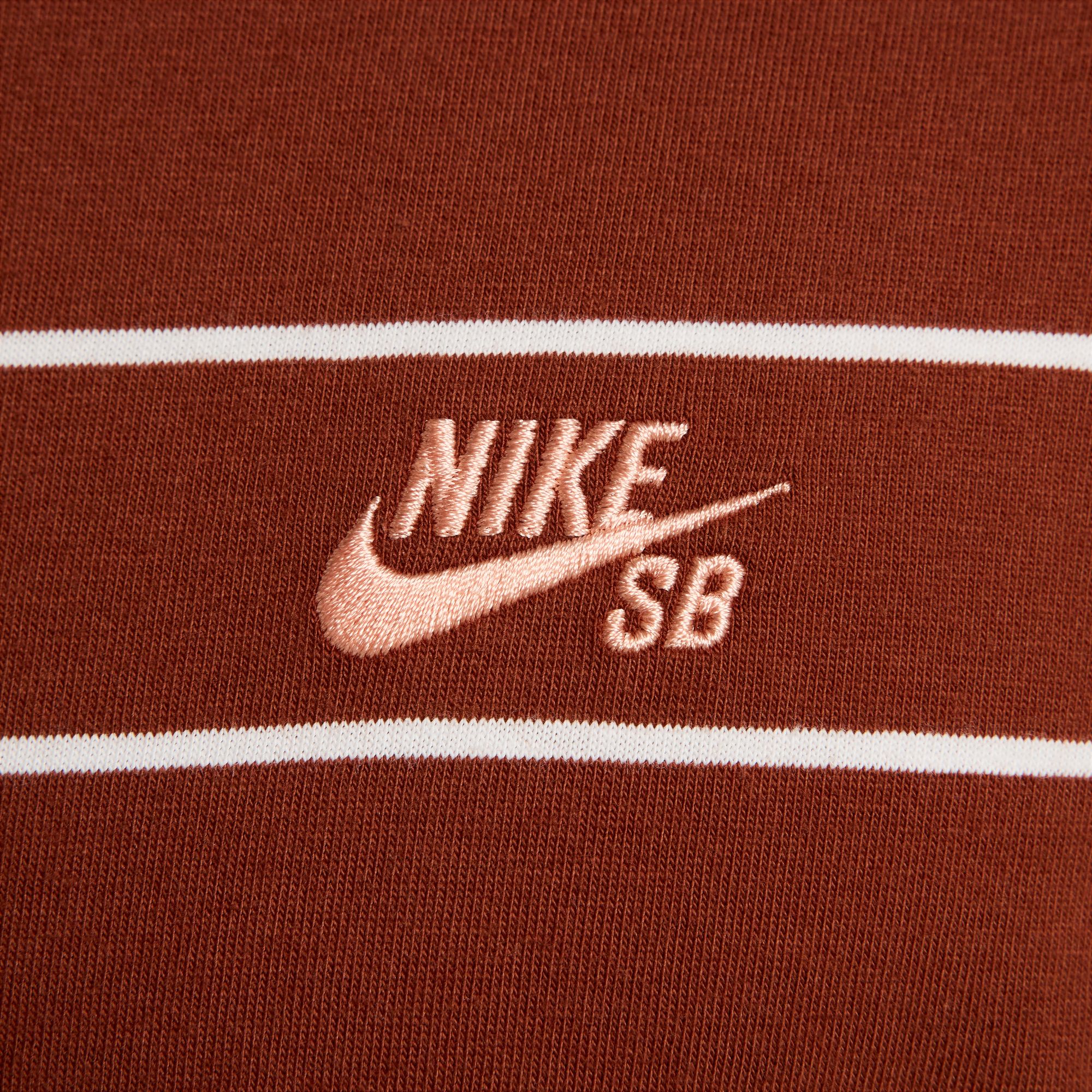 Nike SB Stripe Tee - cinnamon – Bild 5
