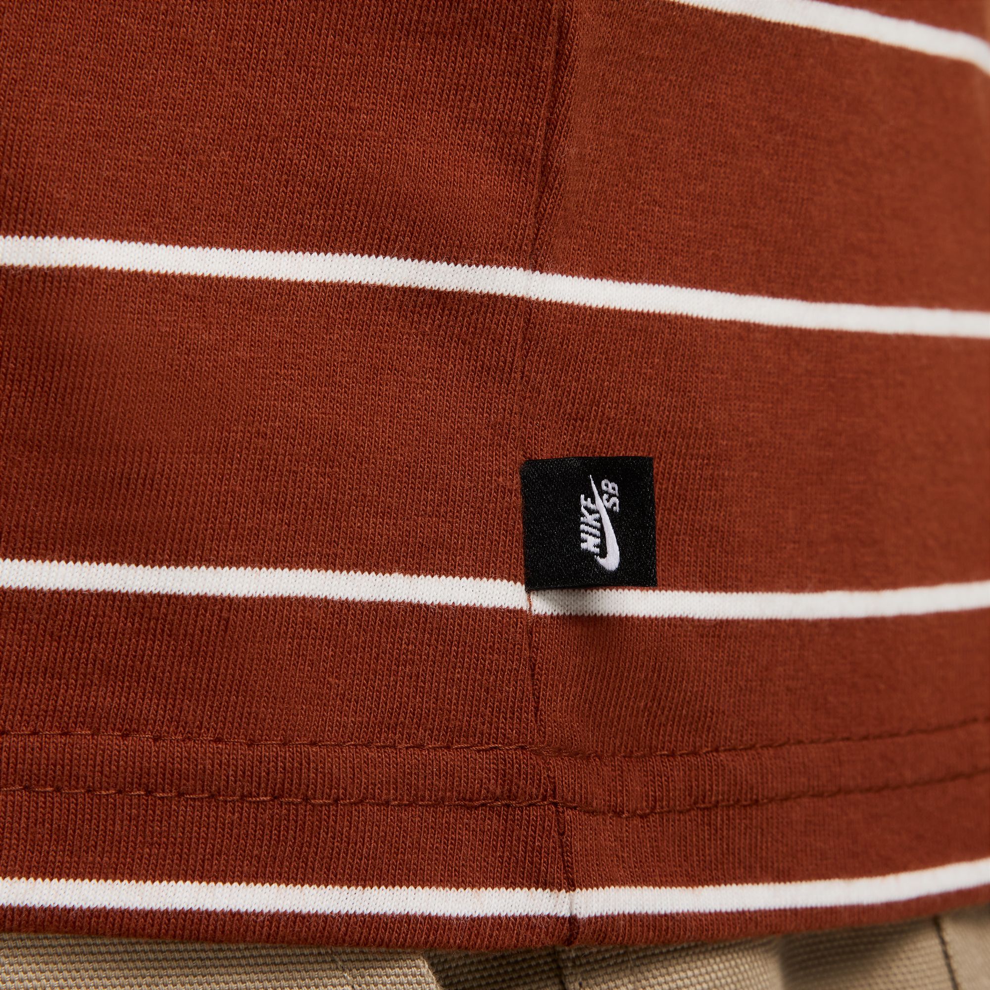 Nike SB Stripe Tee - cinnamon – Bild 6