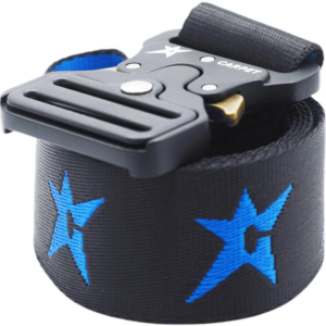 Carpet Company Woven Belt - black / blue