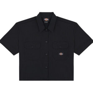 Dickies Cropped Work Shirt SS - black
