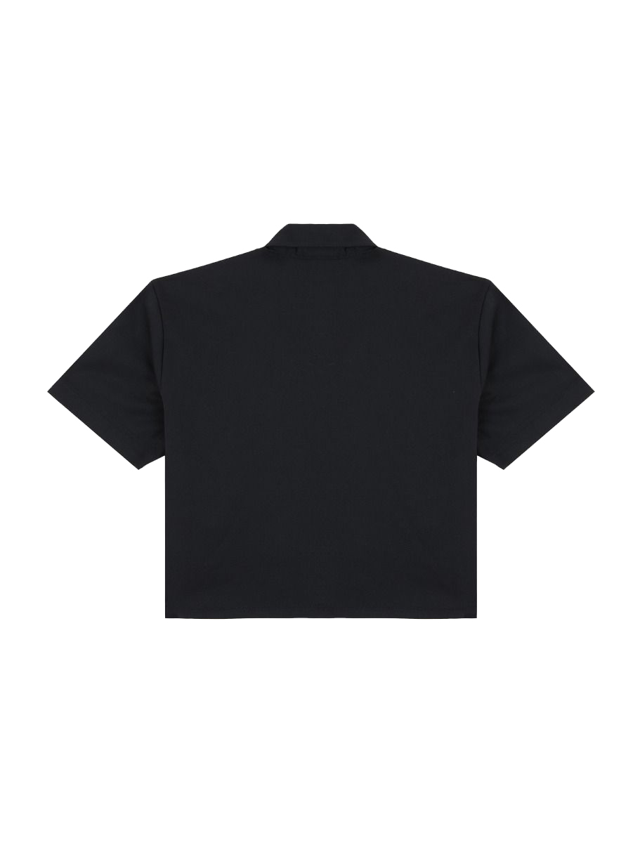 Dickies Cropped Work Shirt SS - black – Bild 3