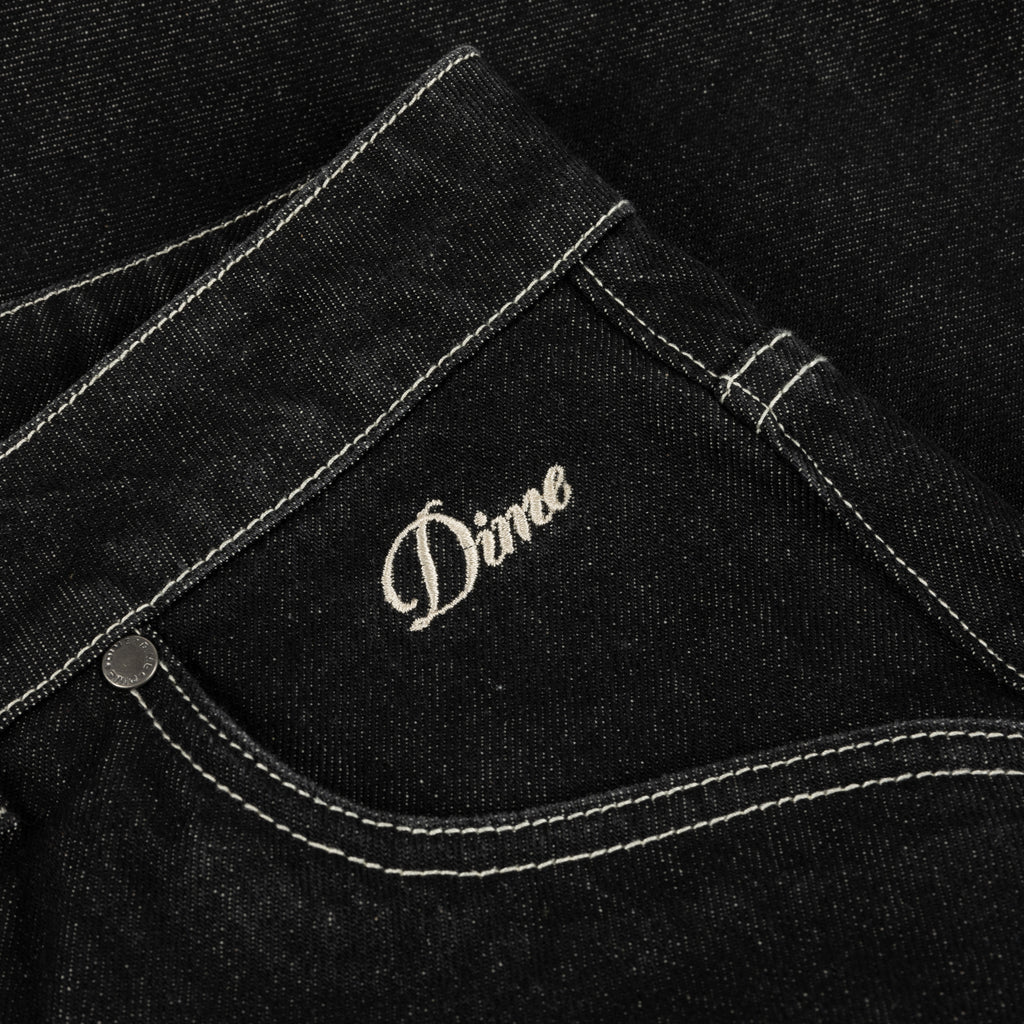 Dime Classic Denim Shorts - black washed – Bild 5