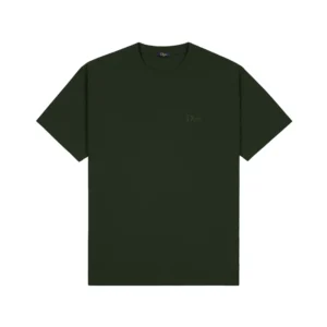 Dime Classic Small Logo Tee - forest green
