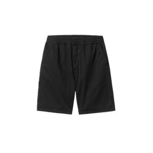 Carhartt WIP Flint Short - black (garment dyed)