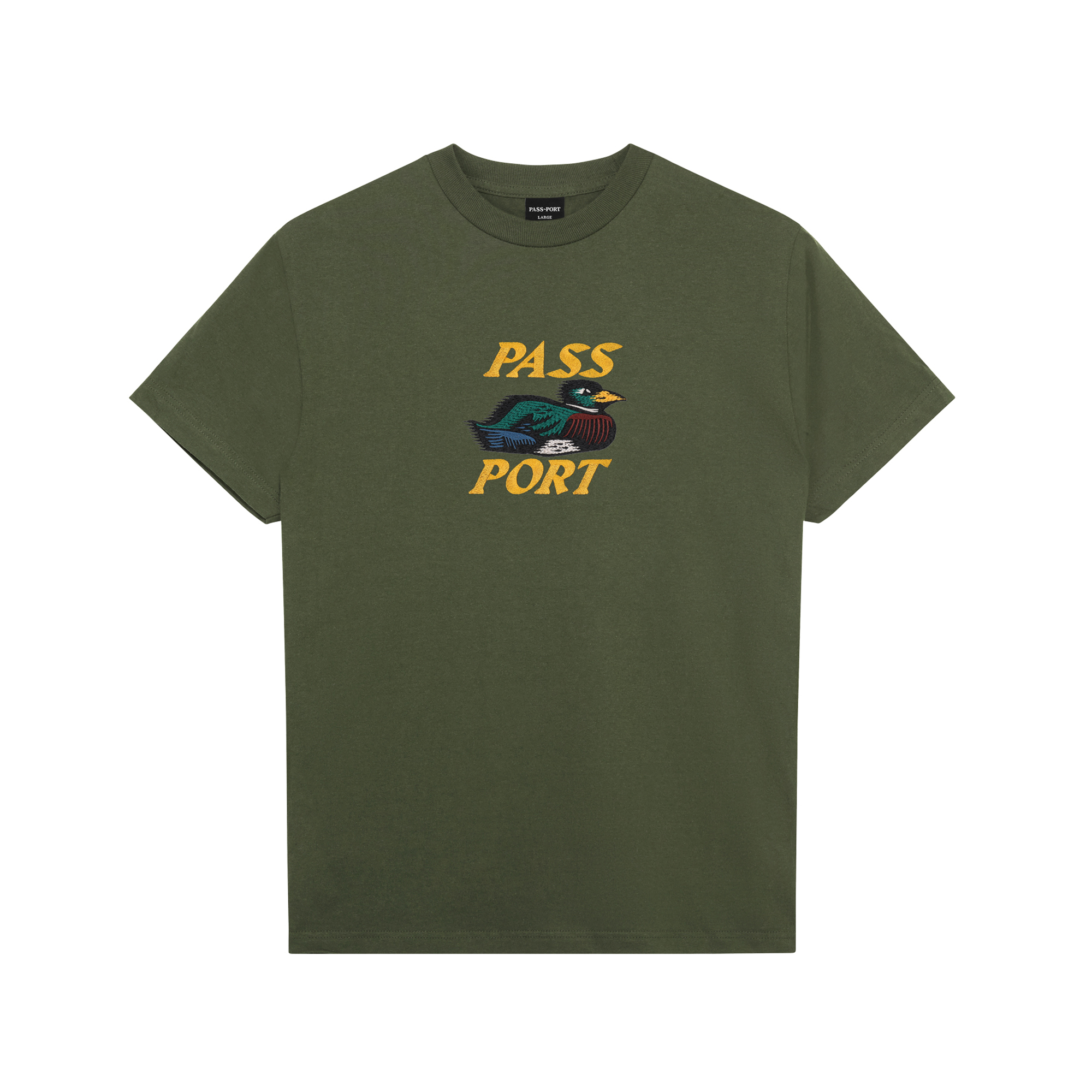 Pass~Port Fast Duck Tee - olive