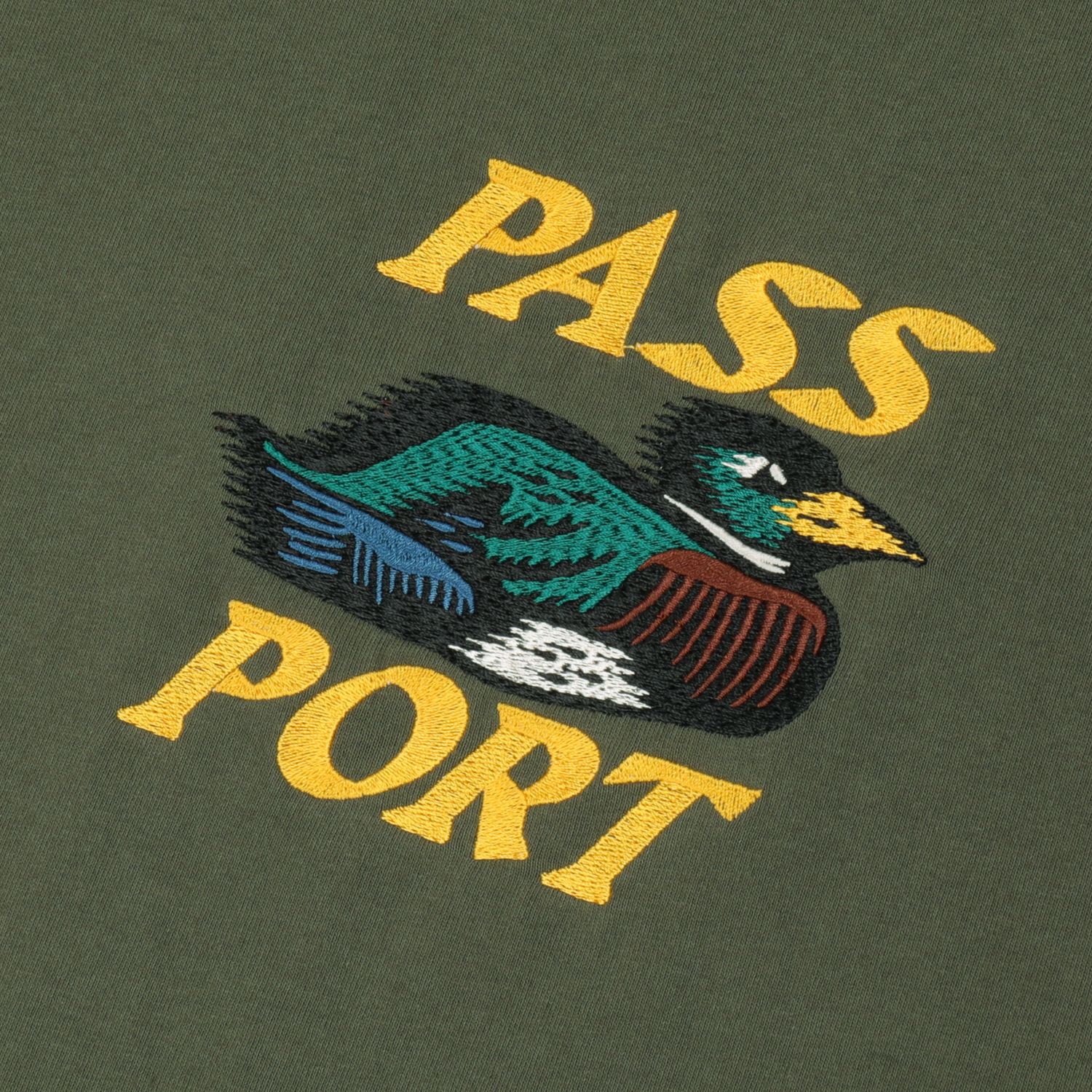 Pass~Port Fast Duck Tee - olive – Bild 3