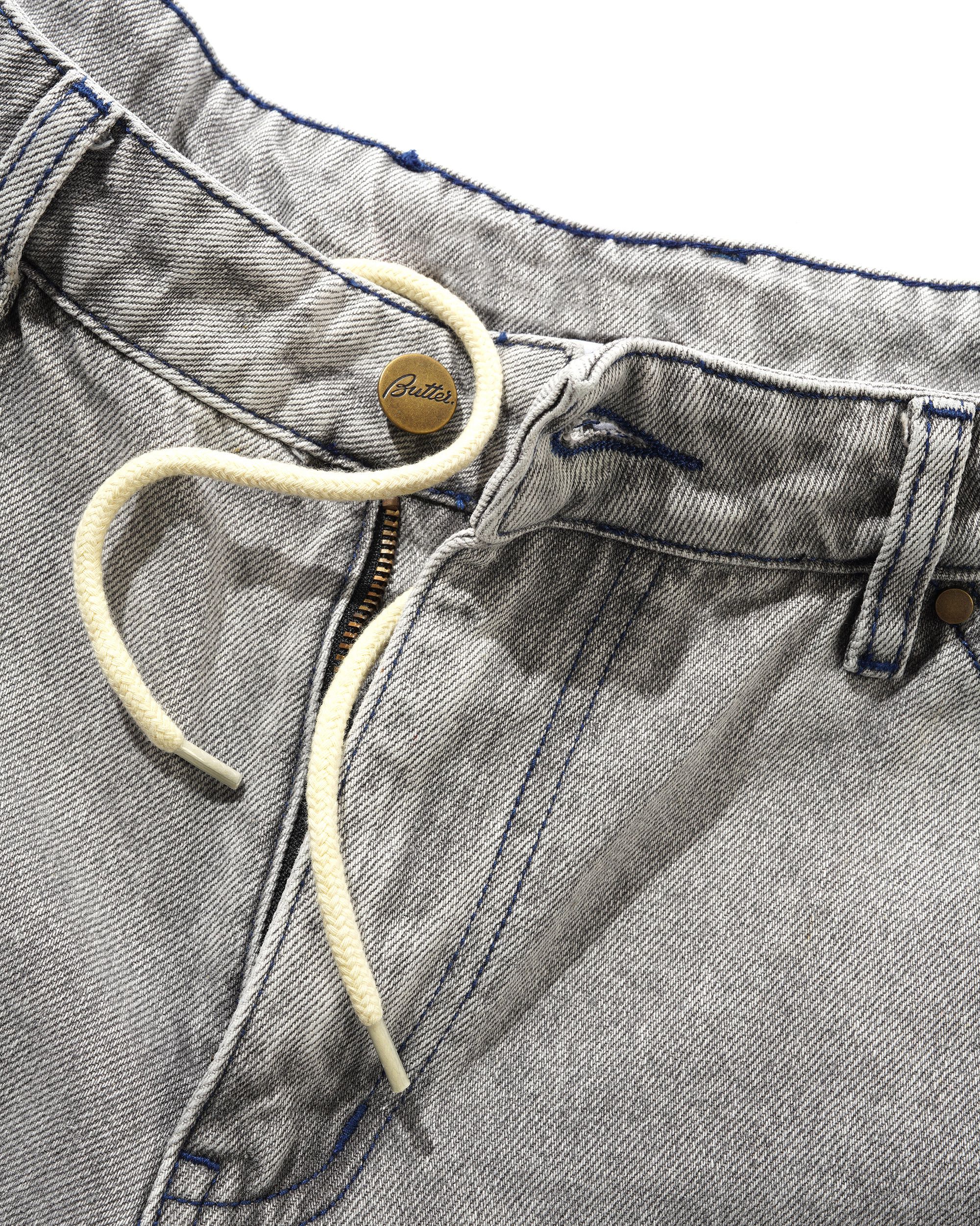 Buttergoods Encounter Denim Shorts - washed grey – Bild 4