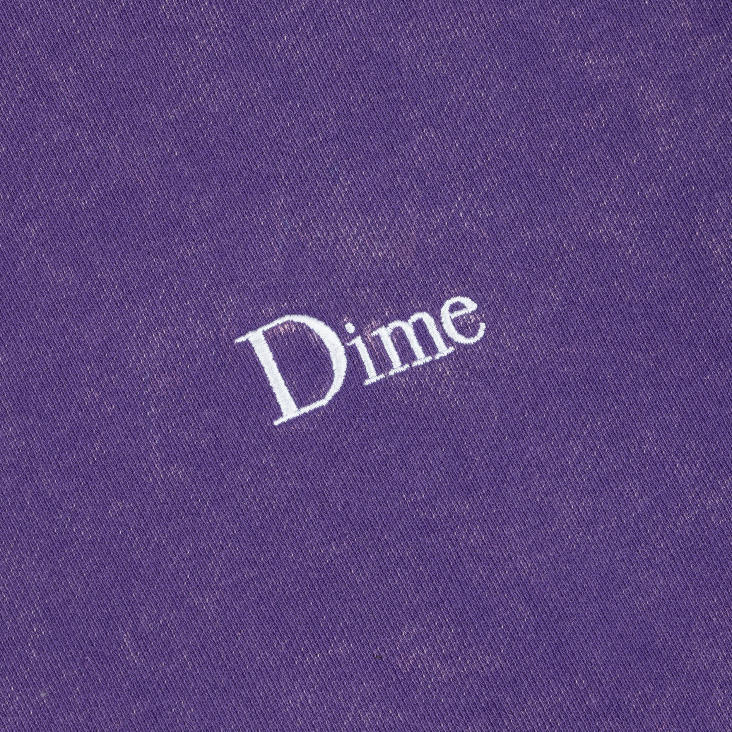Dime Classic French Terry Hoodie - faded iris – Bild 3