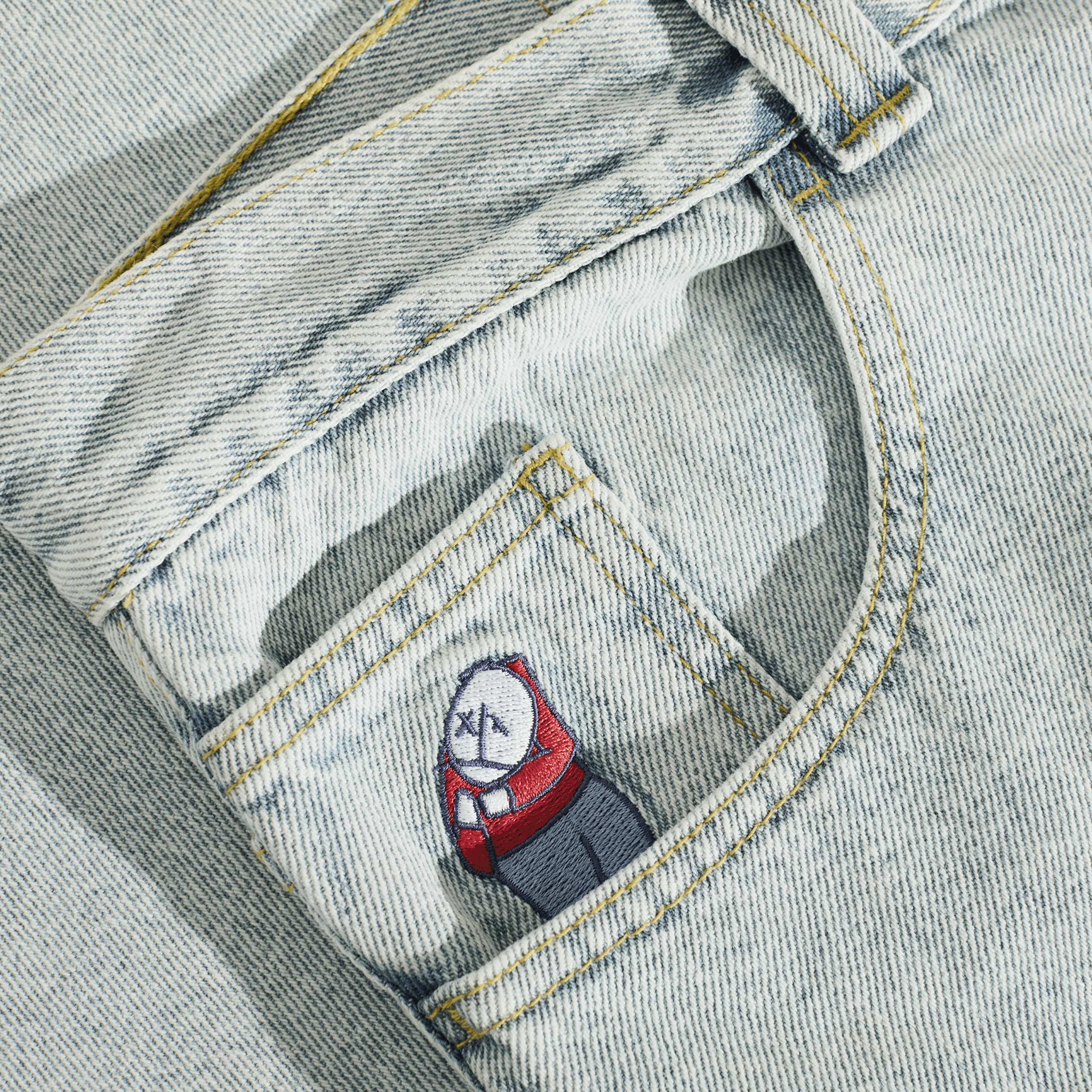 Polar Skate Co. Big Boy Pants OG Logo - light blue – Bild 5