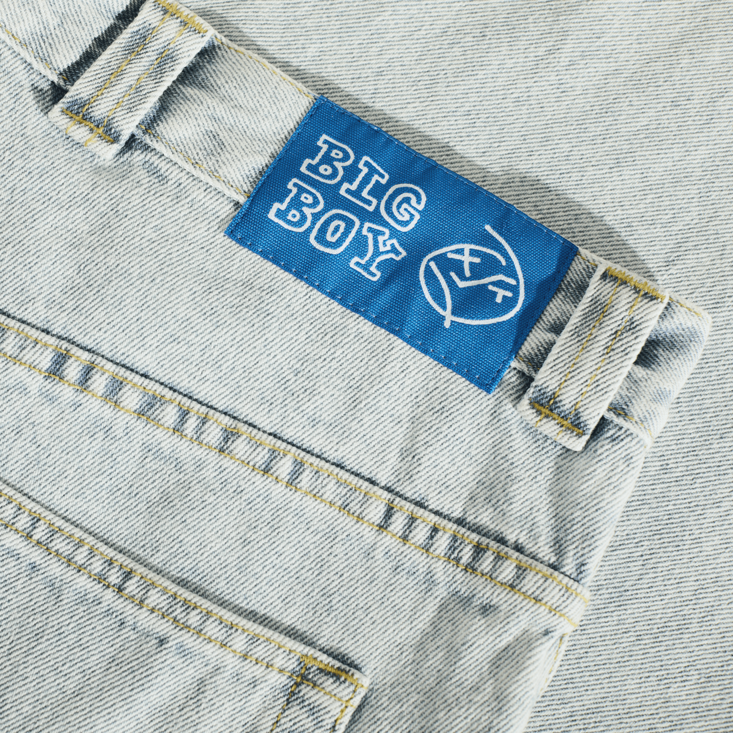 Polar Skate Co. Big Boy Pants OG Logo - light blue – Bild 6