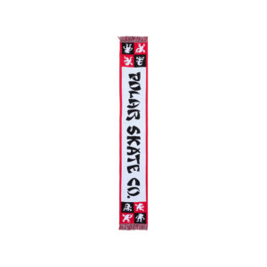 Polar Skate co. Football Scarf | Checkers - Red